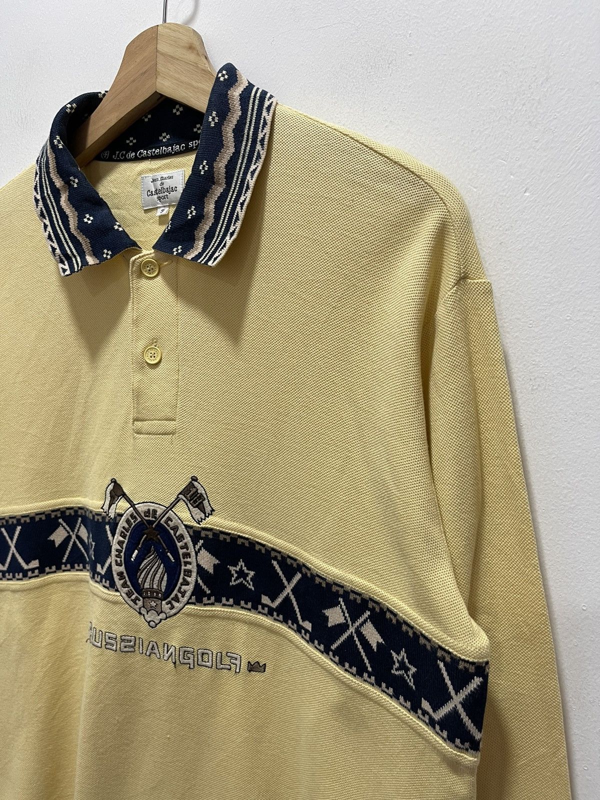 Jean Charles De Castelbajac VINTAGE JEAN CHARLES CASTELBAJAC SPORT LOGO EMROIDERY Size US S / EU 44-46 / 1 - 4 Thumbnail