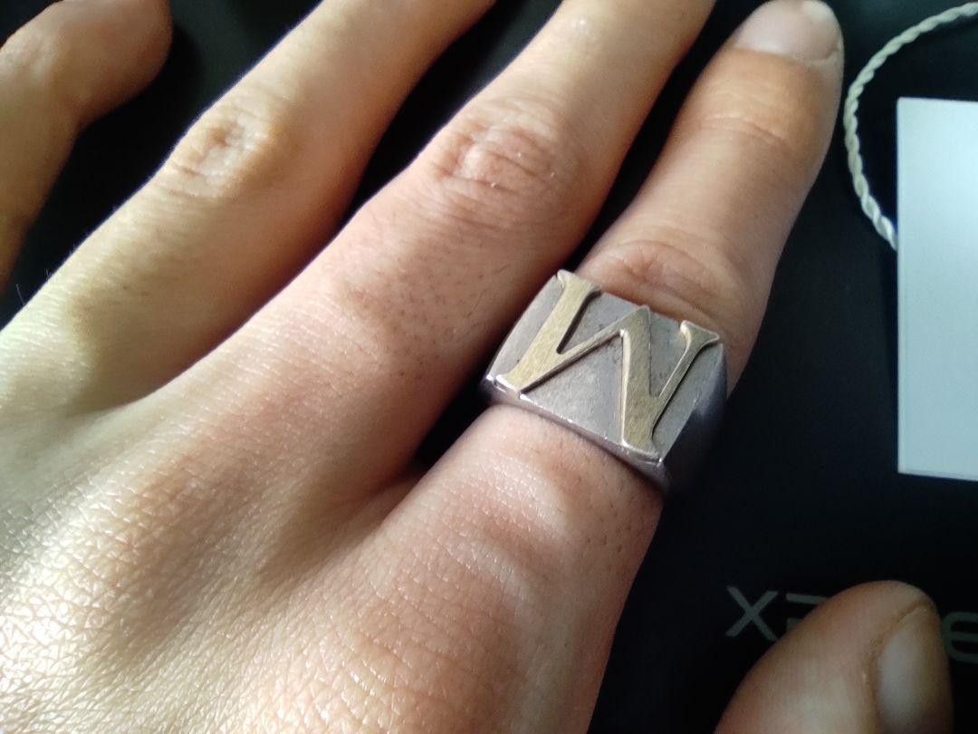 Maison Margiela "M" Signet Ring Size ONE SIZE - 2 Thumbnail