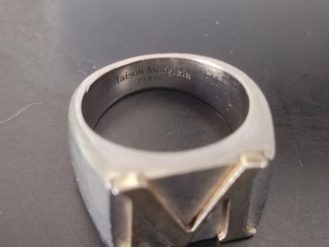Maison Margiela "M" Signet Ring Size ONE SIZE - 4 Thumbnail