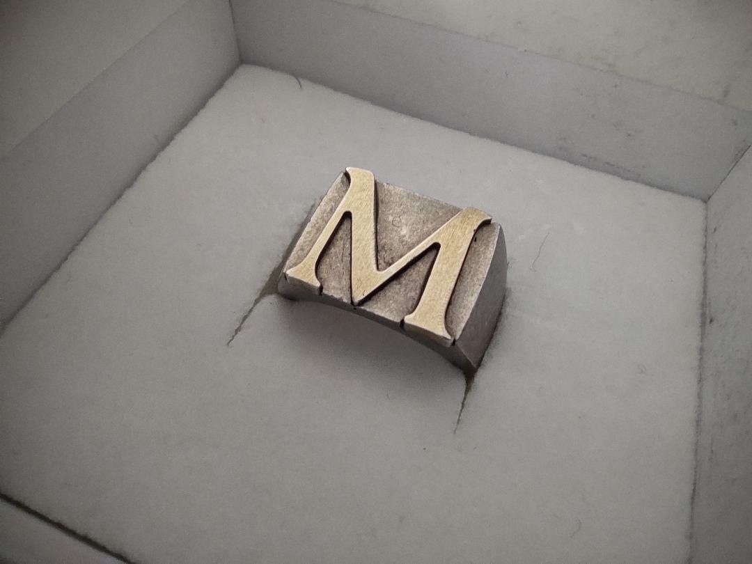 Maison Margiela "M" Signet Ring Size ONE SIZE - 3 Thumbnail
