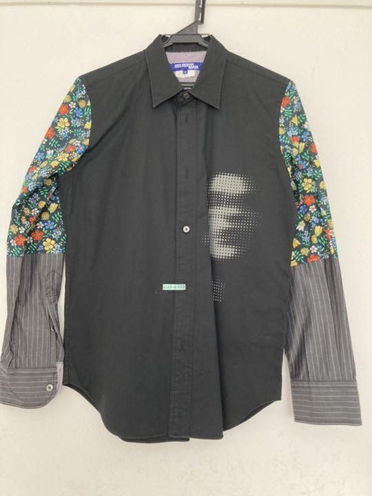 Rebuild Face Print Button Shirt