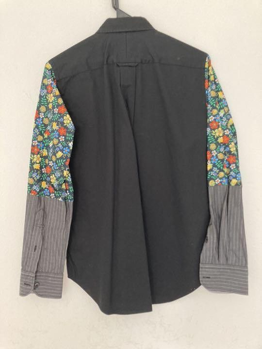Comme des Garcons × Junya Watanabe Rebuild Face Print Button Shirt Size US XS / EU 42 / 0 - 2 Thumbnail