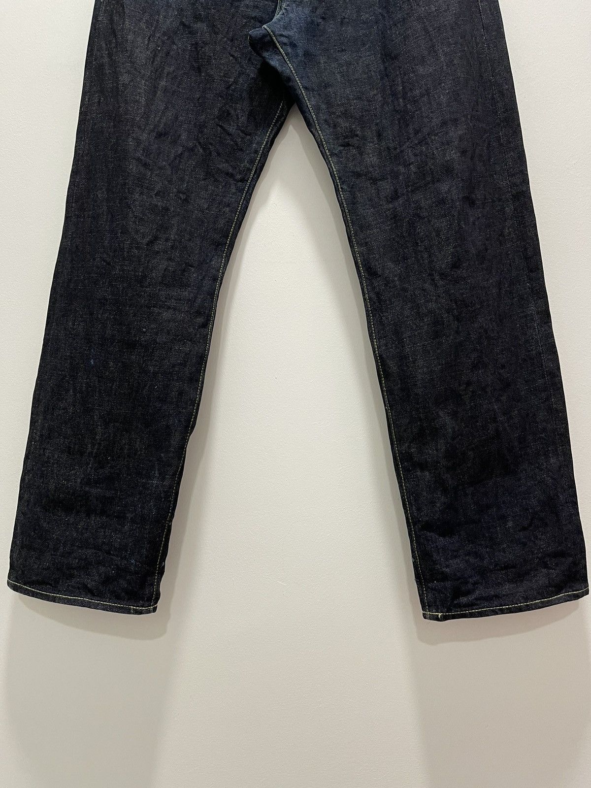 Stussy VINTAGE STUSSY ROUGH ART DESIGN DISTRESSED DENIM JEANS Size US 32 / EU 48 - 7 Thumbnail