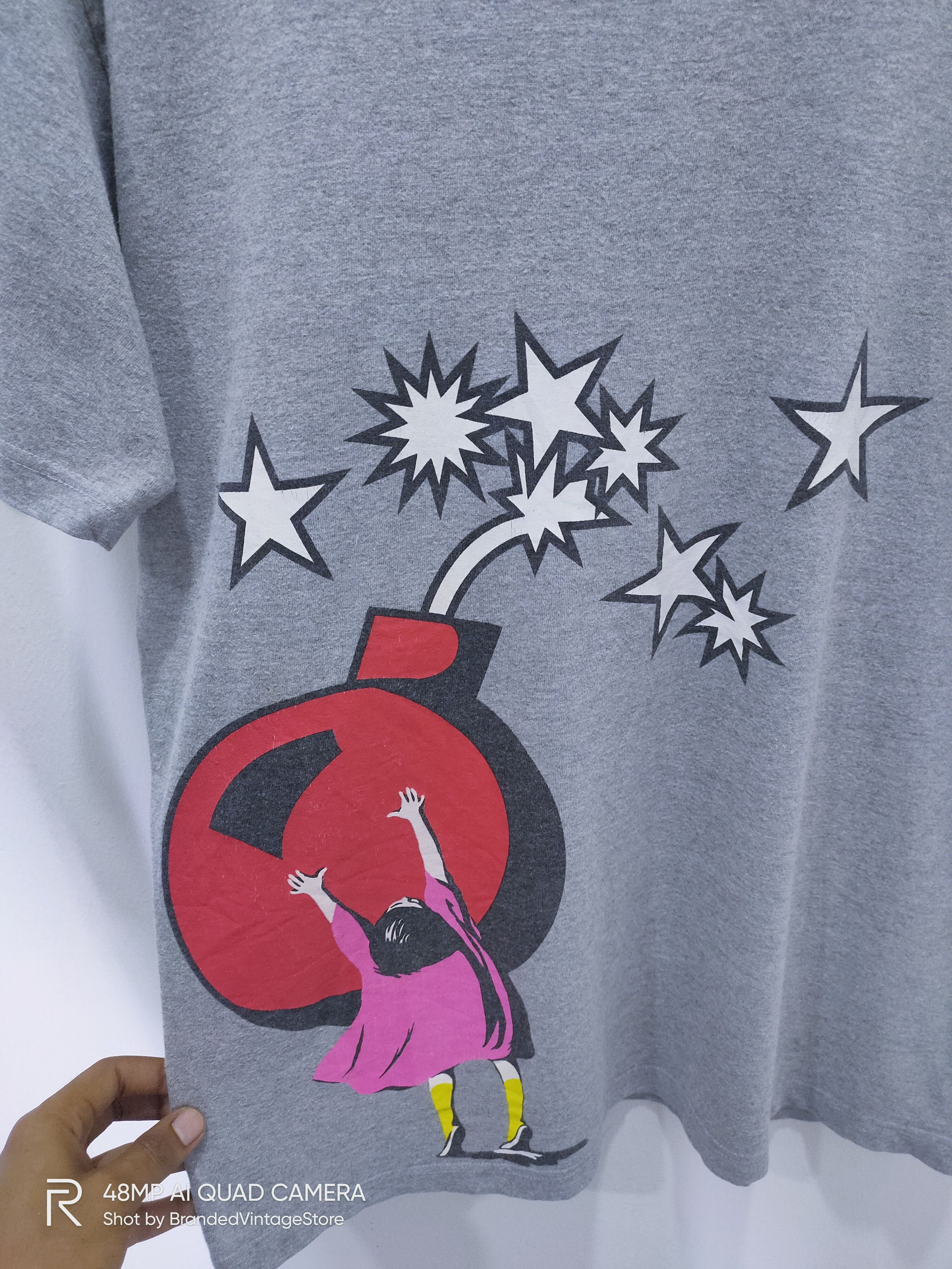 Arts & Science GRANIPH Dynamite Bomb Ignition Art Big Logo Graphic Tshirt Size US L / EU 52-54 / 3 - 8 Thumbnail