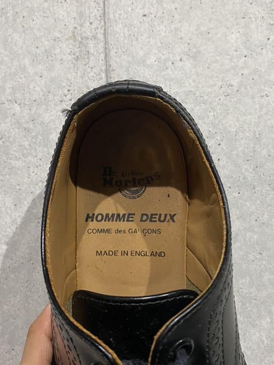 Comme des Garcons × Comme des Garcons Homme Deux × Dr. Martens Wingtip Leather Derbies Size US 7 / EU 40 - 5 Thumbnail
