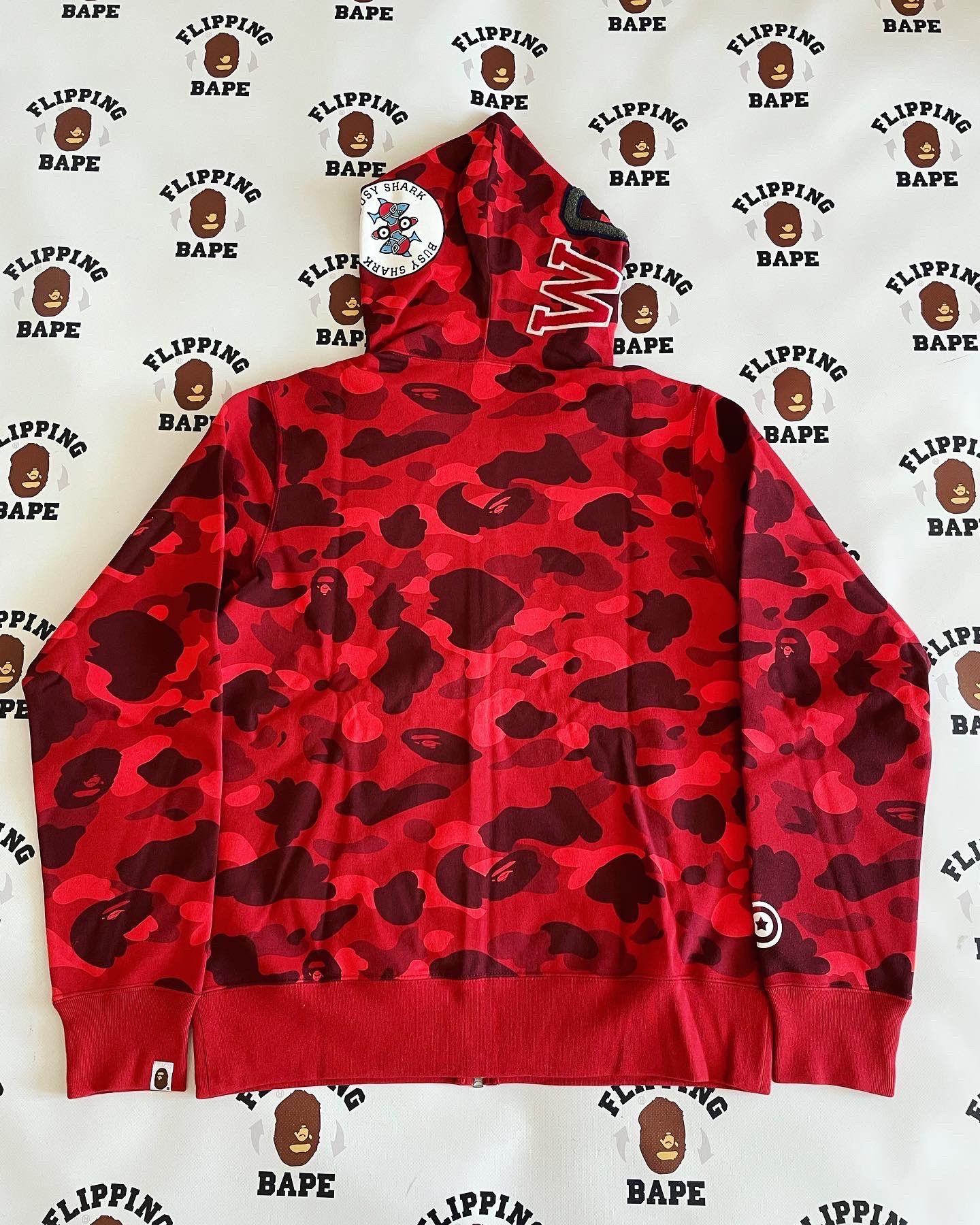 Bape BAPE COLOR CAMO SHARK FULL ZIP HOODIE 2022 Size US XXL / EU 58 / 5 - 2 Thumbnail