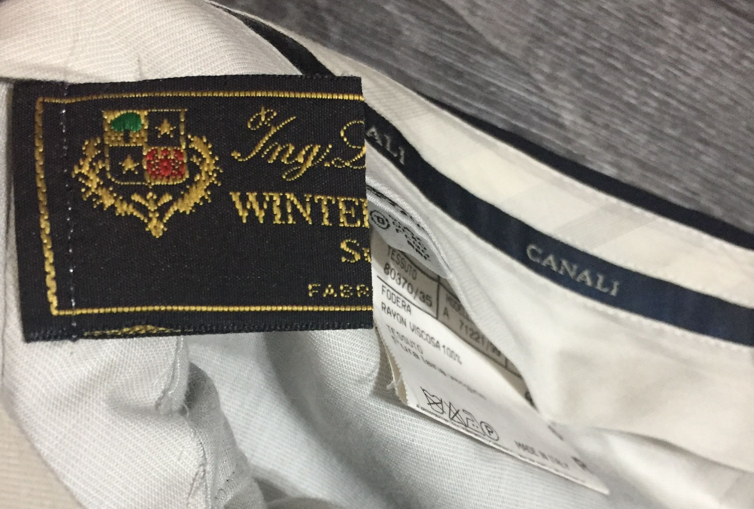 Canali Canali x Loro Piana Wool Trousers Pants Size 48R - 7 Thumbnail