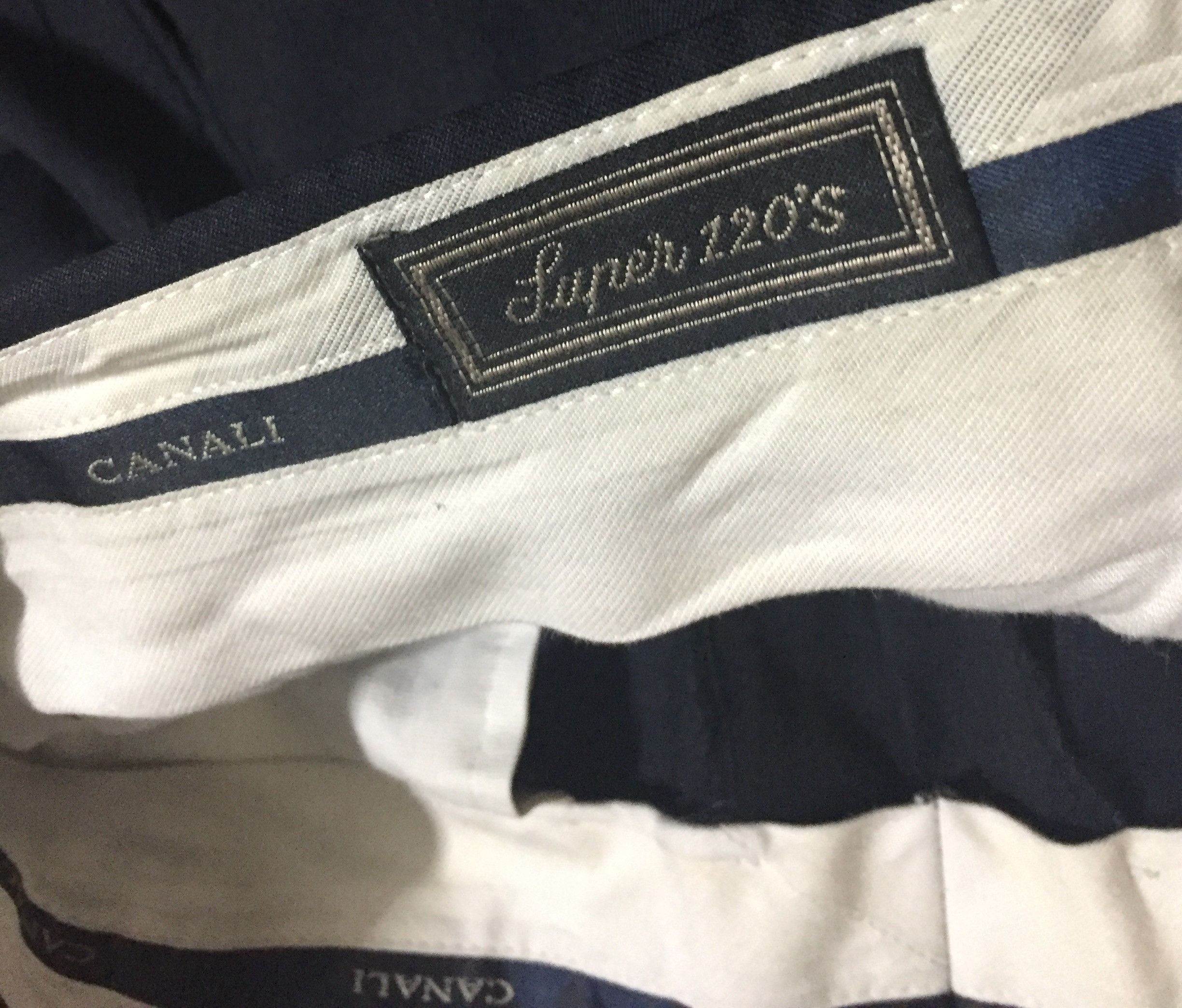 Canali Canali x Loro Piana Wool Trousers Pants Size 48R - 6 Thumbnail