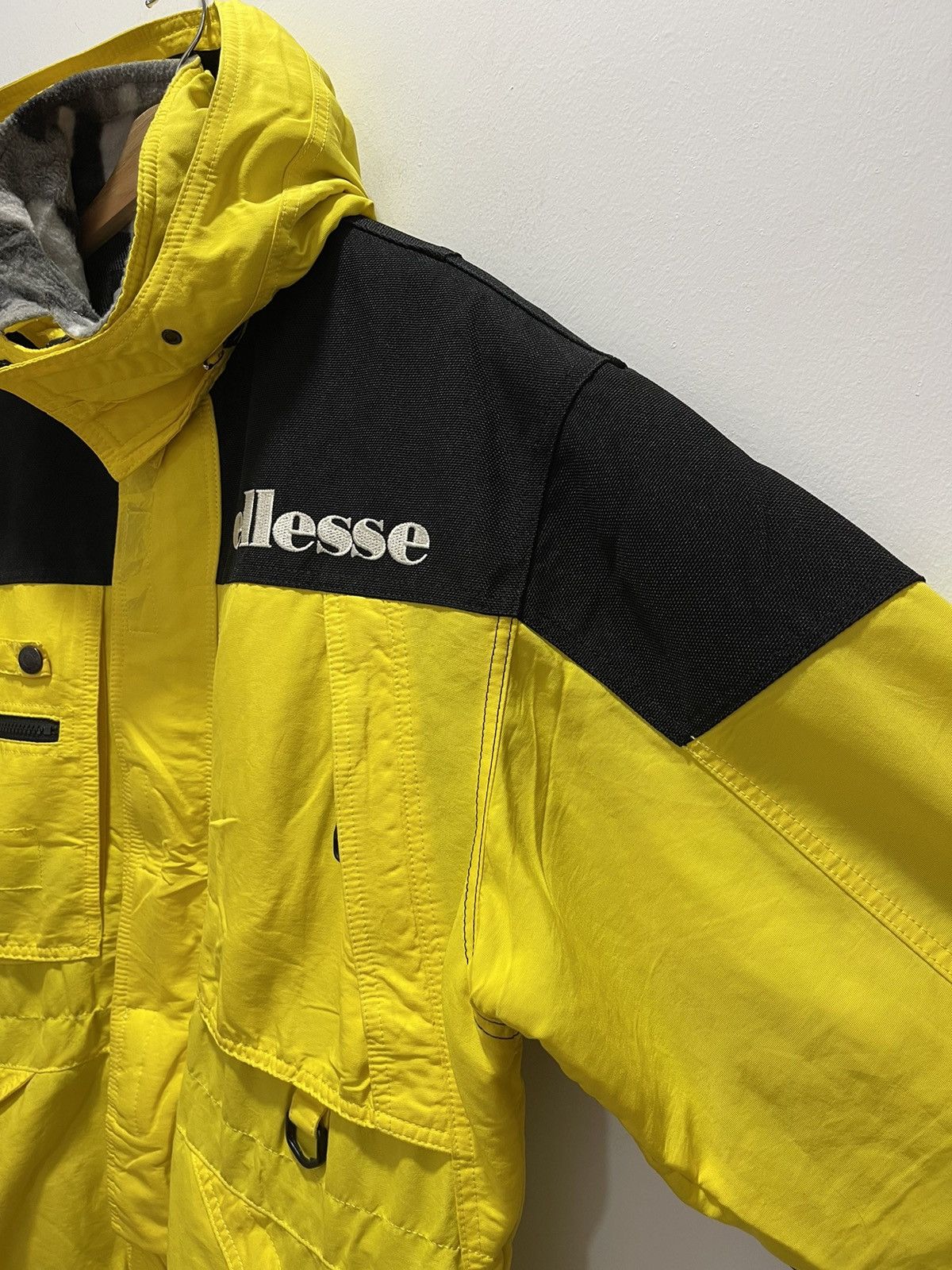 Ellesse × Vintage VINTAGE ELLESSE SPELLOUT EMBROIDERY SKI BOMBER JACKET Size US L / EU 52-54 / 3 - 3 Thumbnail