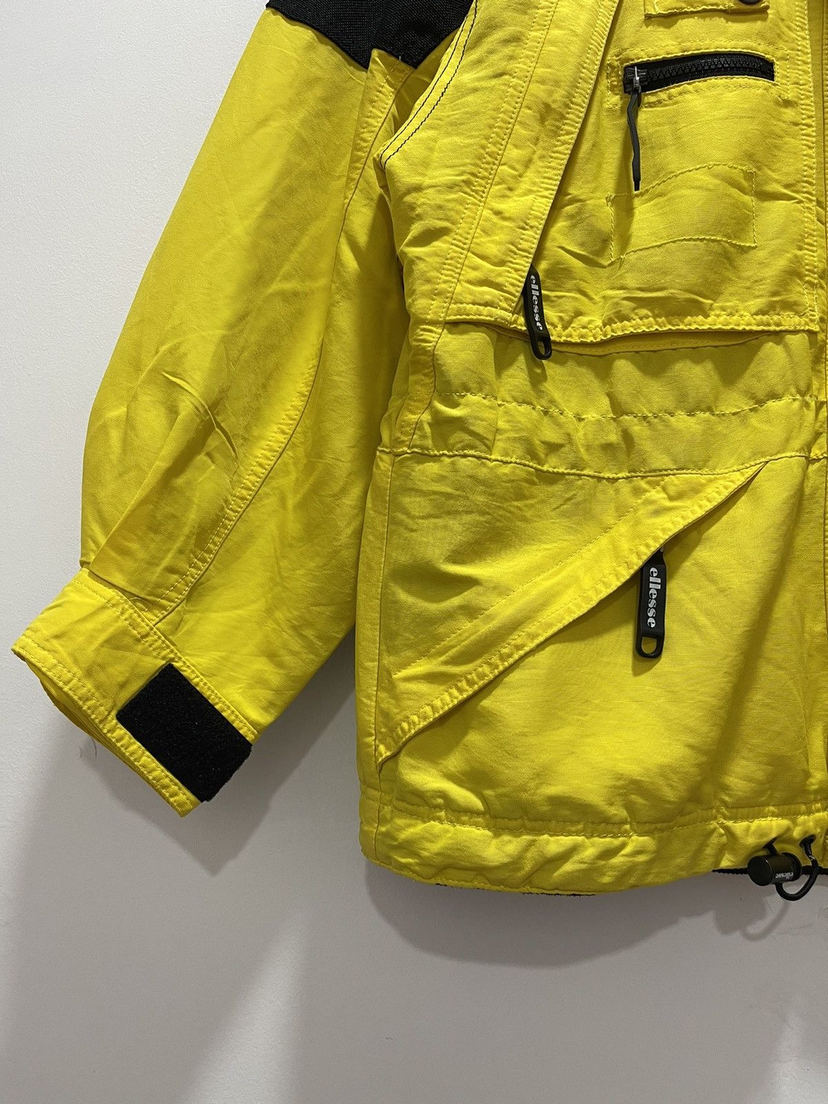 Ellesse × Vintage VINTAGE ELLESSE SPELLOUT EMBROIDERY SKI BOMBER JACKET Size US L / EU 52-54 / 3 - 6 Thumbnail