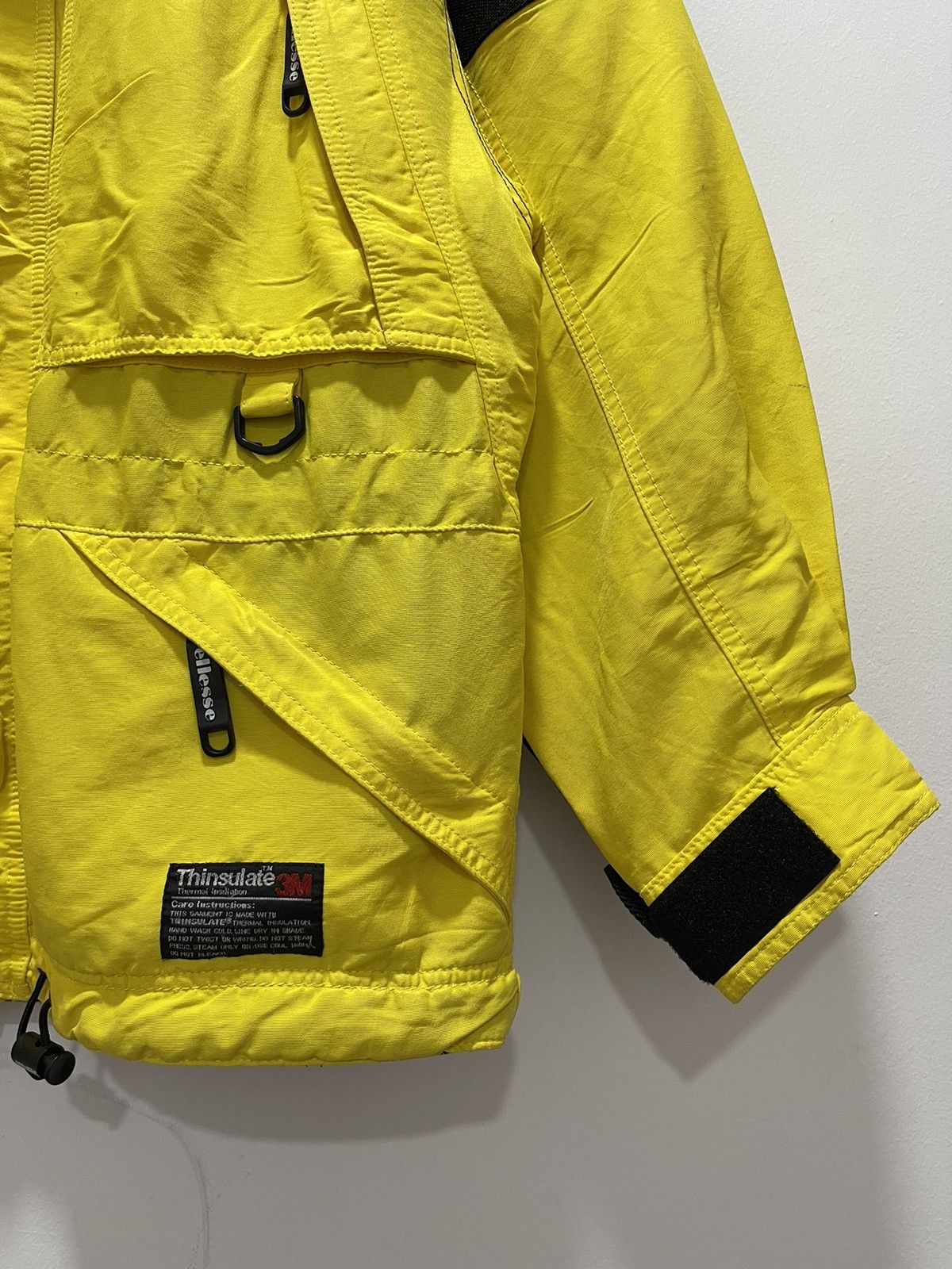 Ellesse × Vintage VINTAGE ELLESSE SPELLOUT EMBROIDERY SKI BOMBER JACKET Size US L / EU 52-54 / 3 - 5 Thumbnail