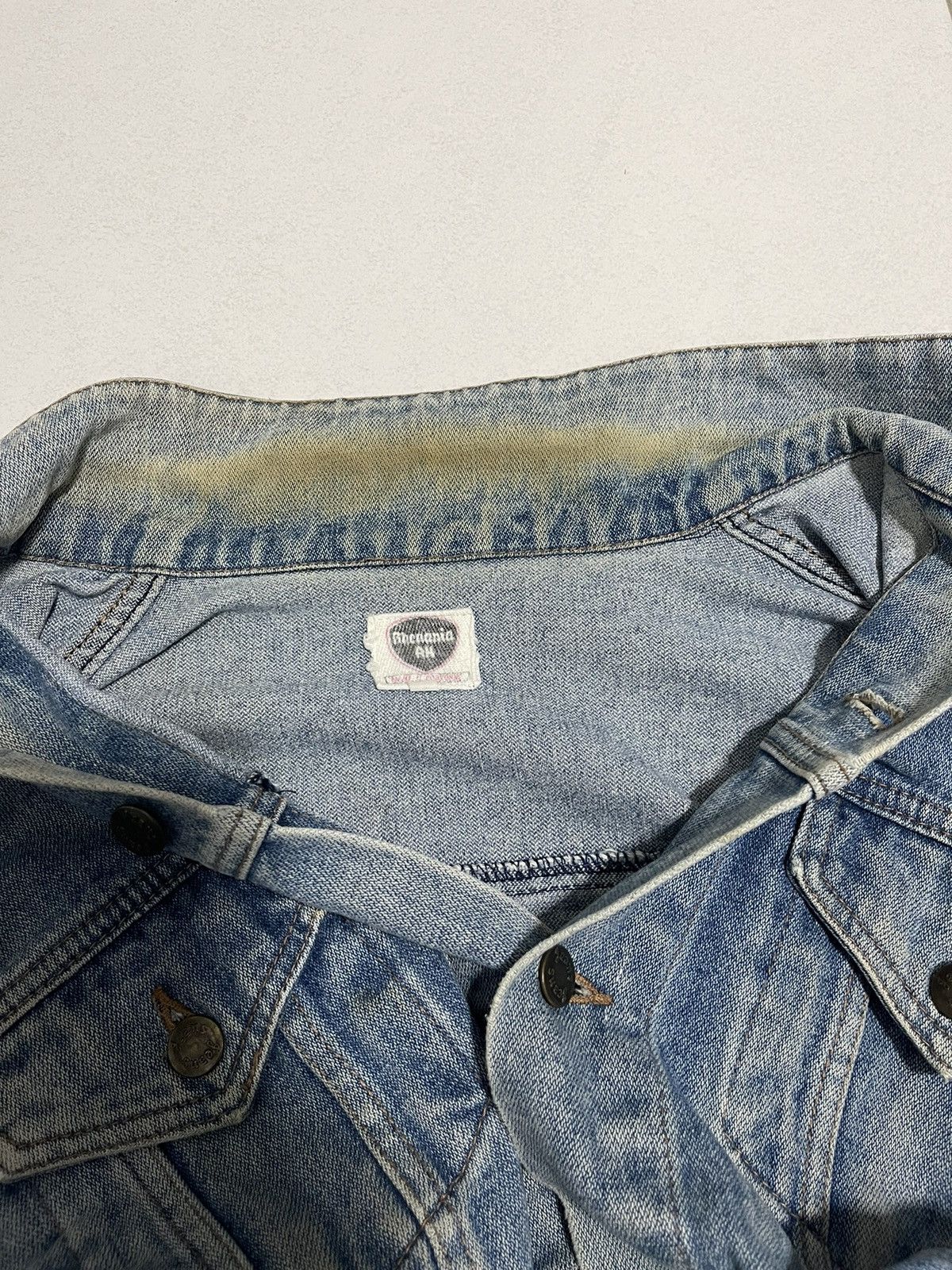 Japanese Brand JAPANESE BRAND TRUCKER KANYE STYLE DISTRESSED DENIM JACKET Size US M / EU 48-50 / 2 - 16 Thumbnail