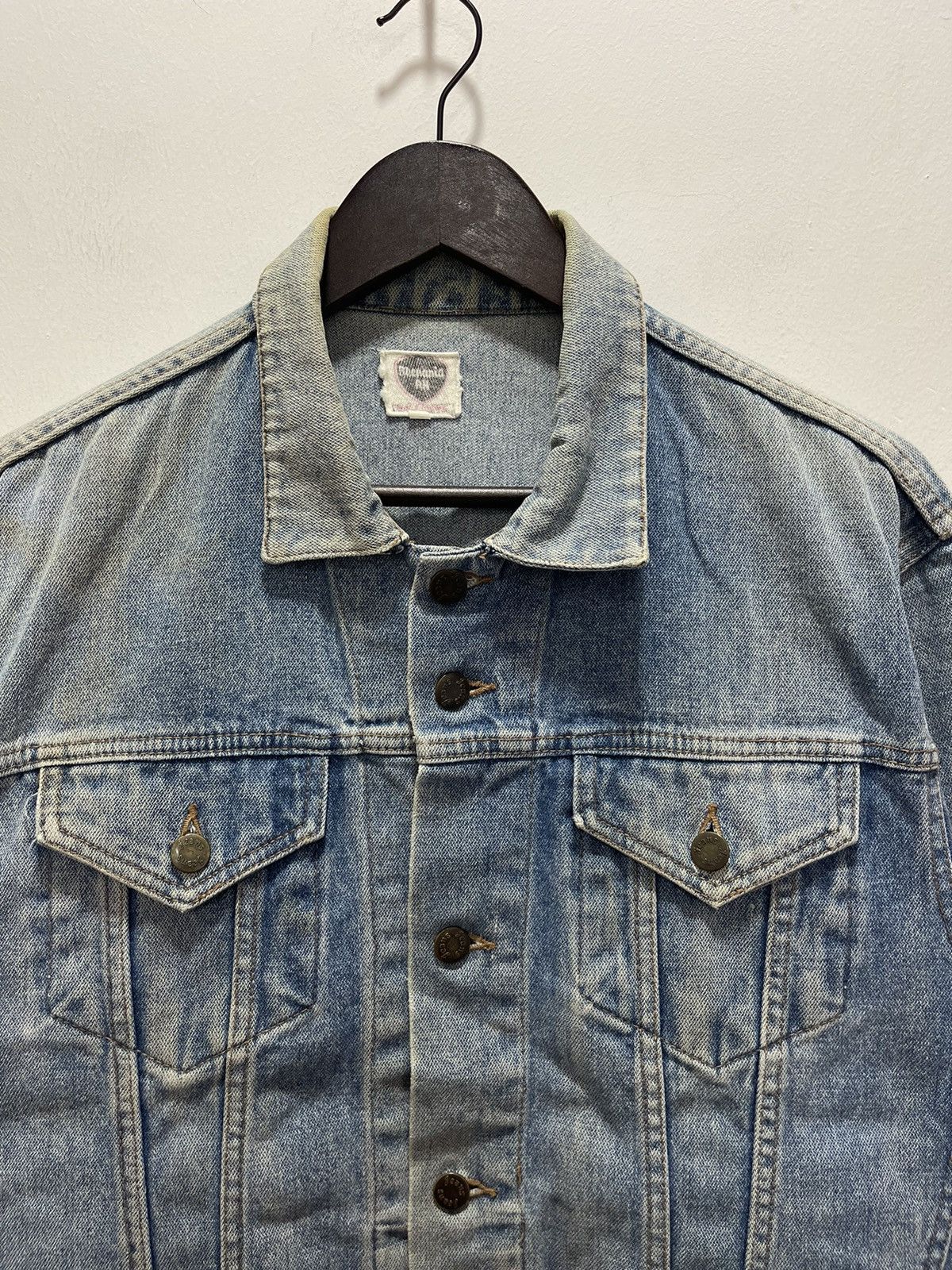 Japanese Brand JAPANESE BRAND TRUCKER KANYE STYLE DISTRESSED DENIM JACKET Size US M / EU 48-50 / 2 - 2 Thumbnail