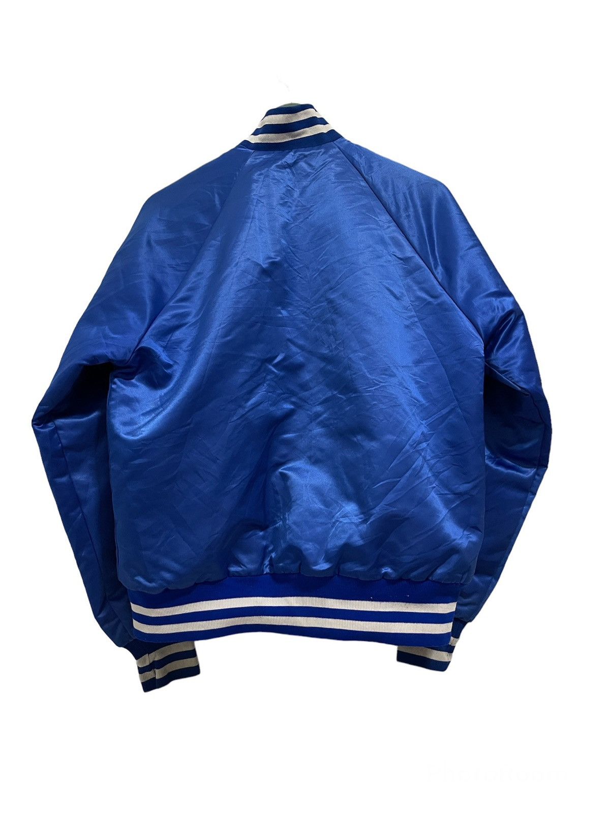MLB VINTAGE KC ROYALS MLB STARTER SATIN VARSITY JACKET Size US M / EU 48-50 / 2 - 6 Thumbnail