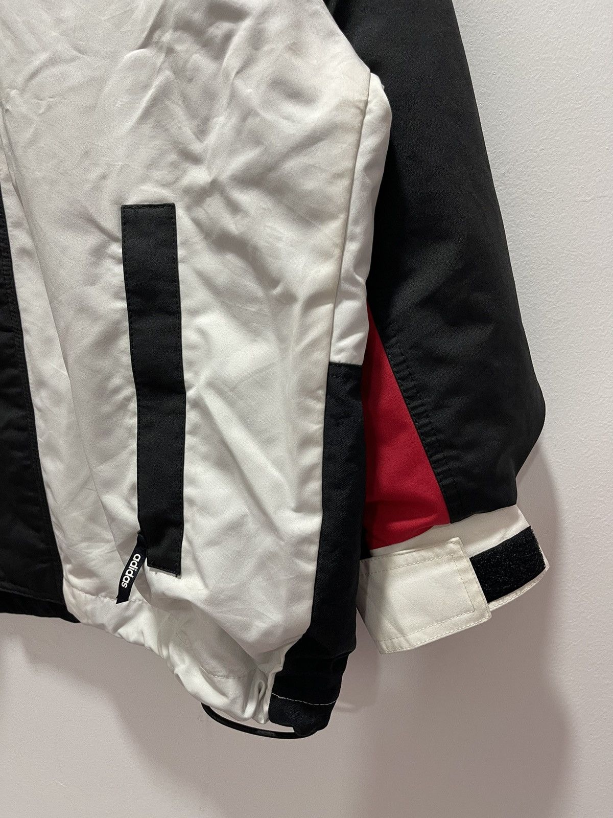 Adidas × Descente × Vintage VINTAGE ADIDAS TREFOIL SPELLOUT ZIP UP JACKET Size US L / EU 52-54 / 3 - 5 Thumbnail