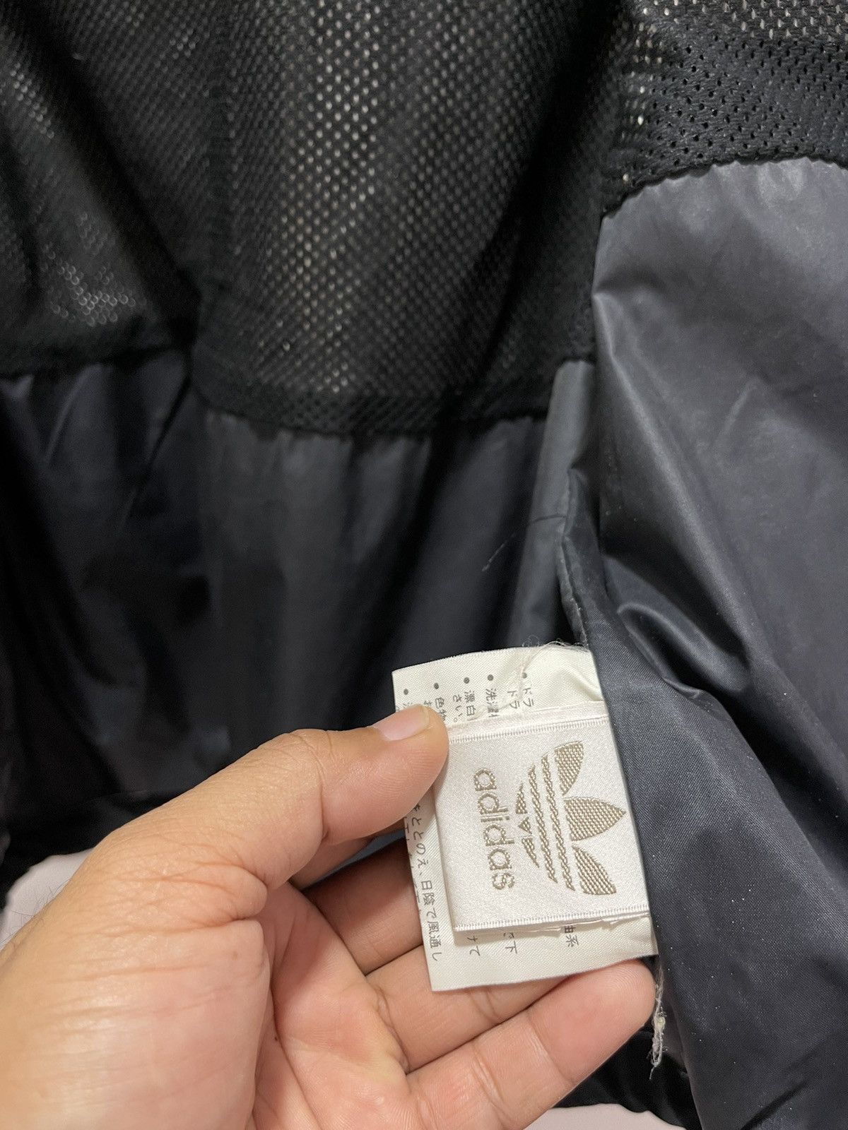 Adidas × Descente × Vintage VINTAGE ADIDAS TREFOIL SPELLOUT ZIP UP JACKET Size US L / EU 52-54 / 3 - 13 Thumbnail