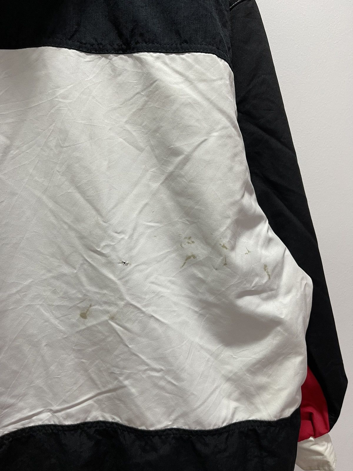 Adidas × Descente × Vintage VINTAGE ADIDAS TREFOIL SPELLOUT ZIP UP JACKET Size US L / EU 52-54 / 3 - 9 Thumbnail