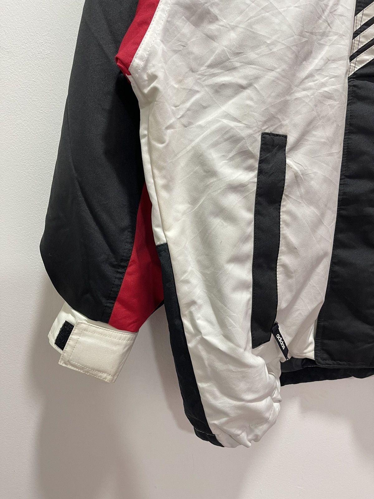 Adidas × Descente × Vintage VINTAGE ADIDAS TREFOIL SPELLOUT ZIP UP JACKET Size US L / EU 52-54 / 3 - 6 Thumbnail