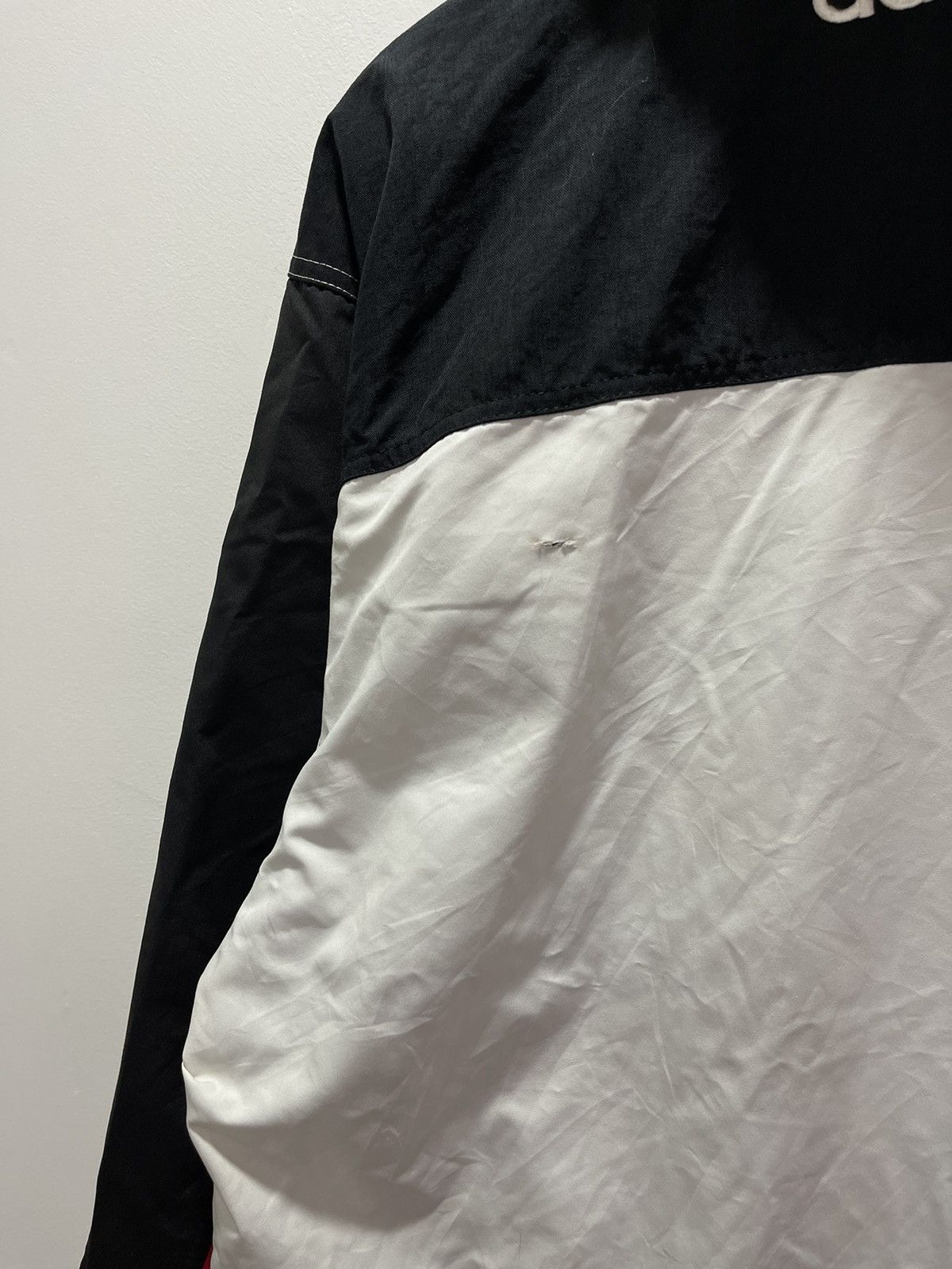 Adidas × Descente × Vintage VINTAGE ADIDAS TREFOIL SPELLOUT ZIP UP JACKET Size US L / EU 52-54 / 3 - 10 Thumbnail
