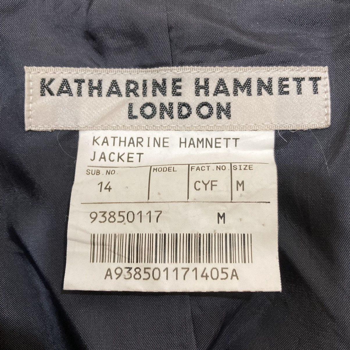 Katharine Hamnett London KATHARINE HAMNETT LONDON WOOL BLAZER Size M / US 6-8 / IT 42-44 - 8 Thumbnail