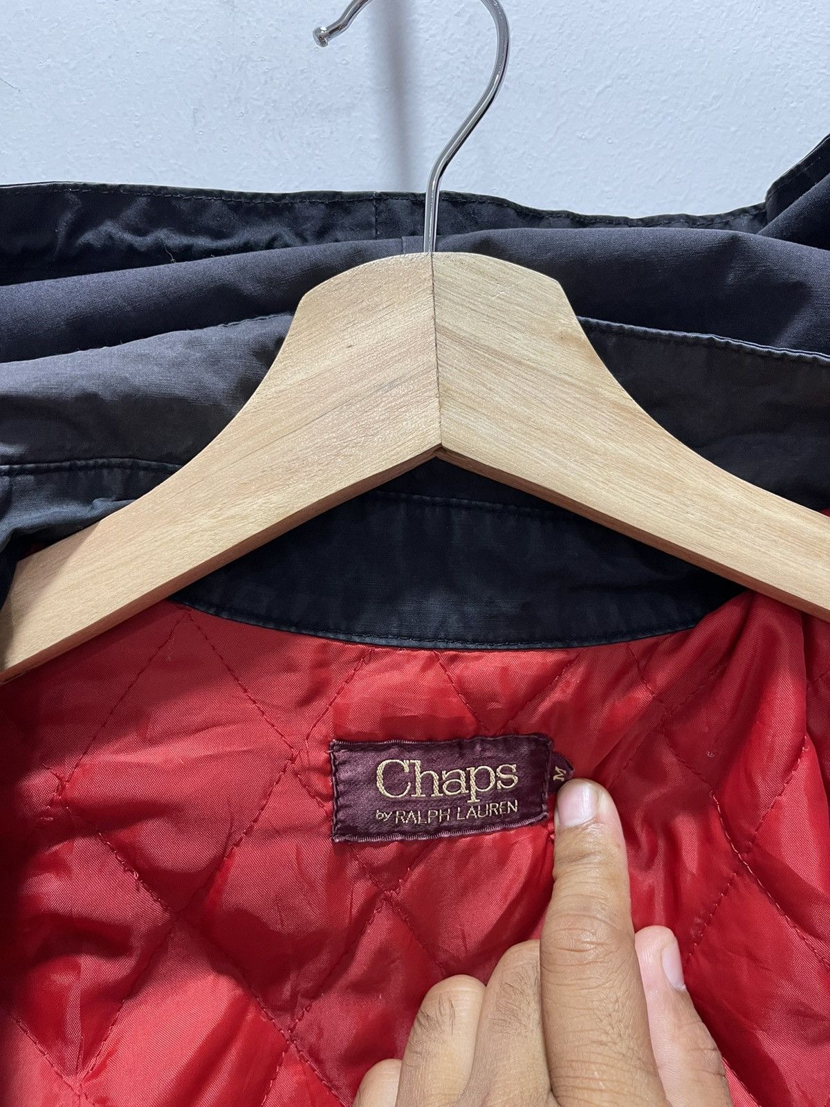 Chaps Ralph Lauren VINTAGE CHAPS BY RALPH LAUREN PARACHUTE SUN FADED JACKET Size US S / EU 44-46 / 1 - 11 Thumbnail