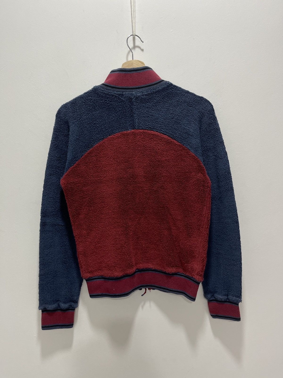 Hysteric Glamour DISTRESSED HYSTERIC GLAMOUR FLEECE ZIP UP SWEATER Size XS / US 0-2 / IT 36-38 - 6 Thumbnail