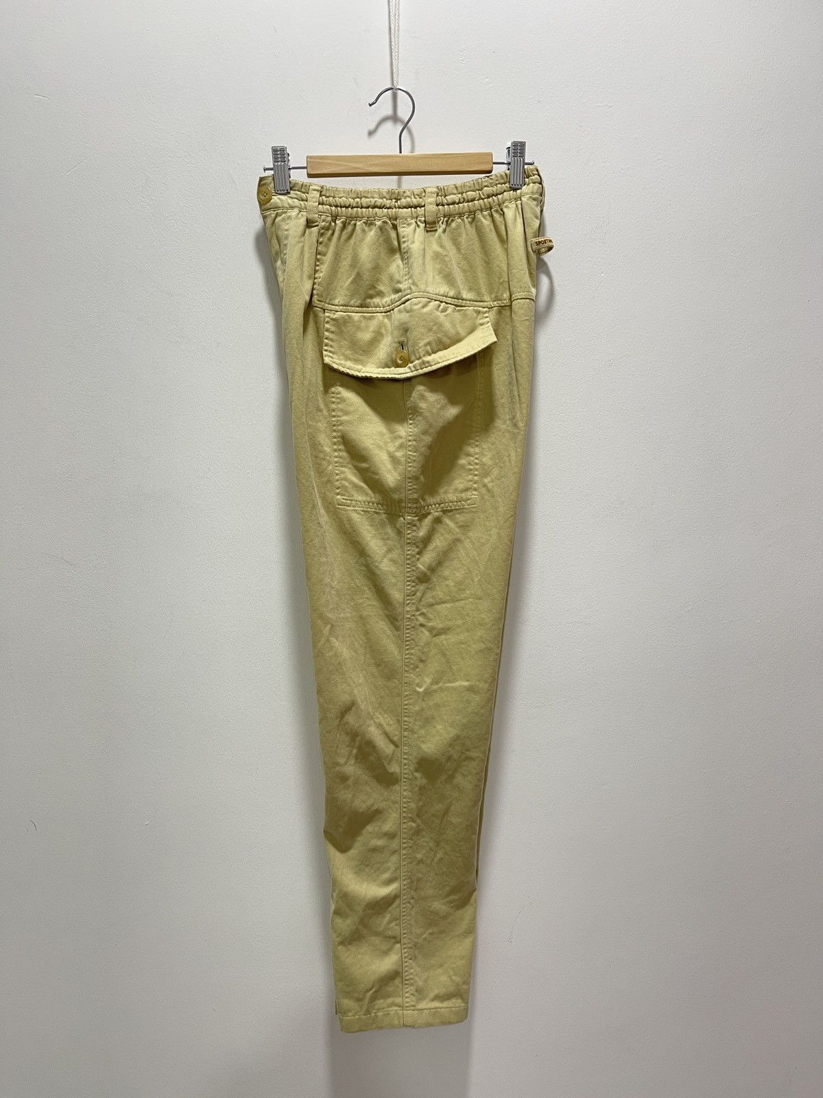 Hai Sporting Gear ISSEY MIYAKE PANTS BEIGE SIDE POCKET TROUSERS DRAWSTRING Size US 28 / EU 44 - 13 Thumbnail