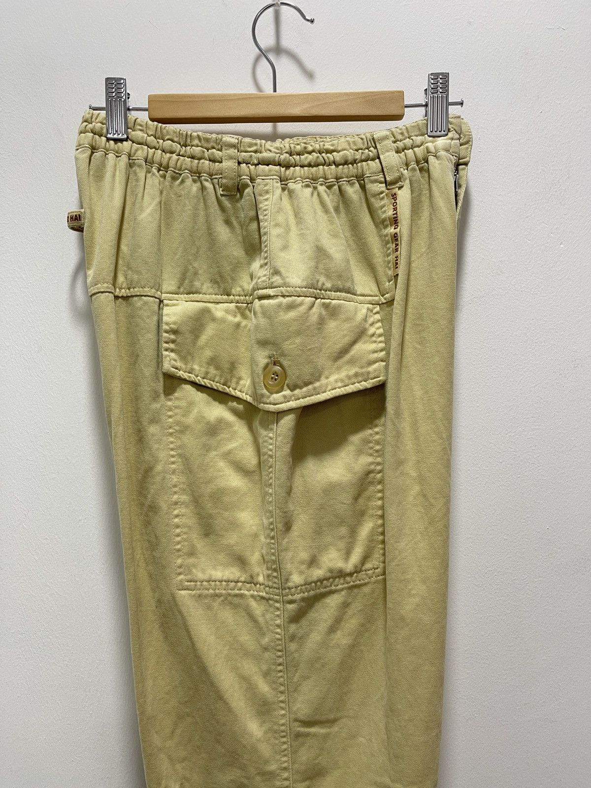 Hai Sporting Gear ISSEY MIYAKE PANTS BEIGE SIDE POCKET TROUSERS DRAWSTRING Size US 28 / EU 44 - 16 Thumbnail