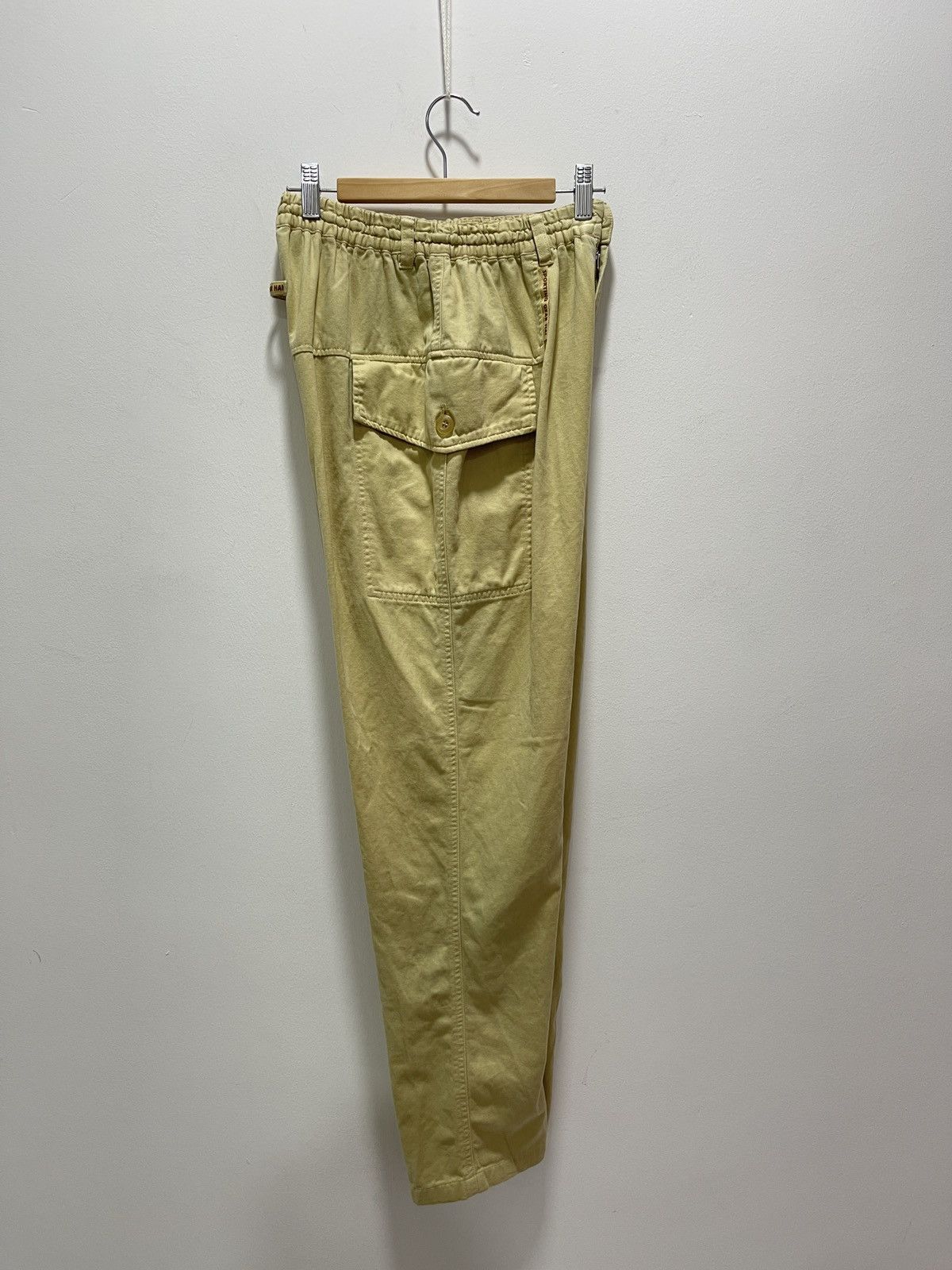 Hai Sporting Gear ISSEY MIYAKE PANTS BEIGE SIDE POCKET TROUSERS DRAWSTRING Size US 28 / EU 44 - 15 Thumbnail