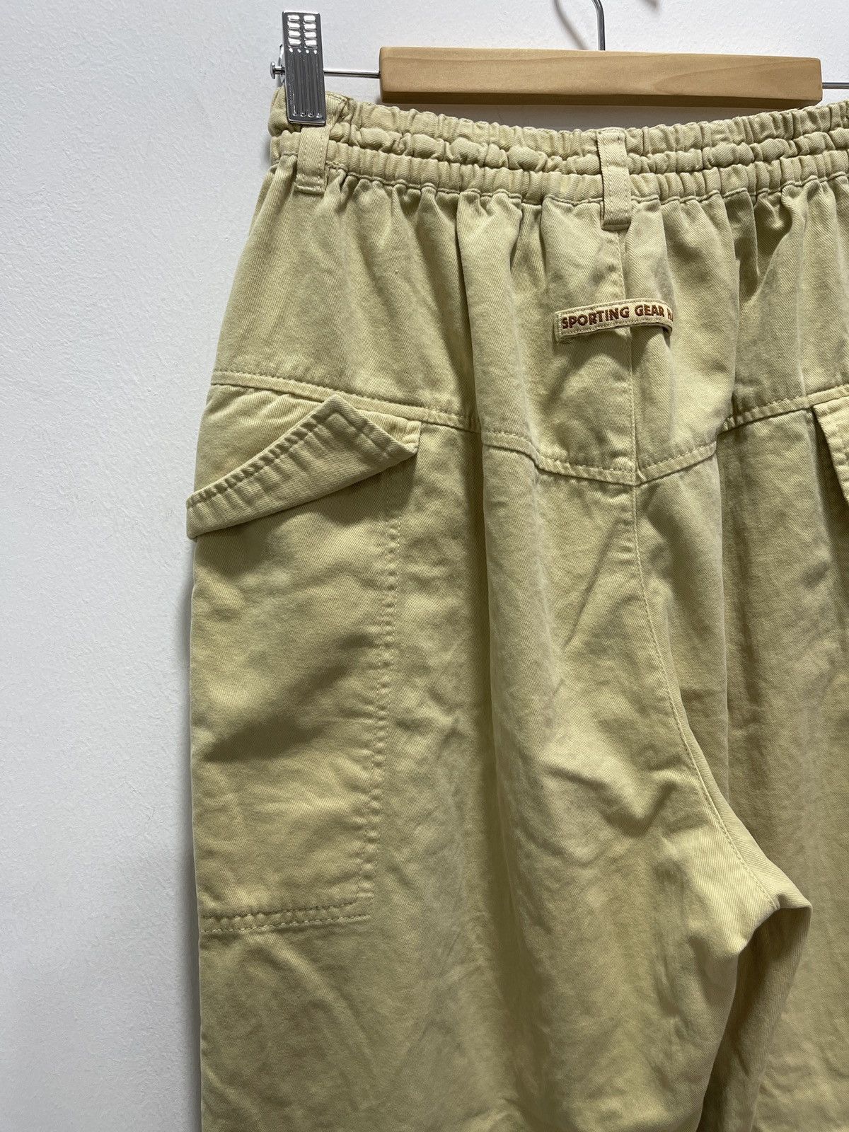 Hai Sporting Gear ISSEY MIYAKE PANTS BEIGE SIDE POCKET TROUSERS DRAWSTRING Size US 28 / EU 44 - 9 Thumbnail