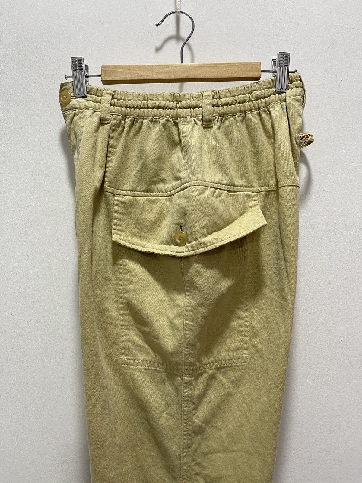 Hai Sporting Gear ISSEY MIYAKE PANTS BEIGE SIDE POCKET TROUSERS DRAWSTRING Size US 28 / EU 44 - 14 Thumbnail