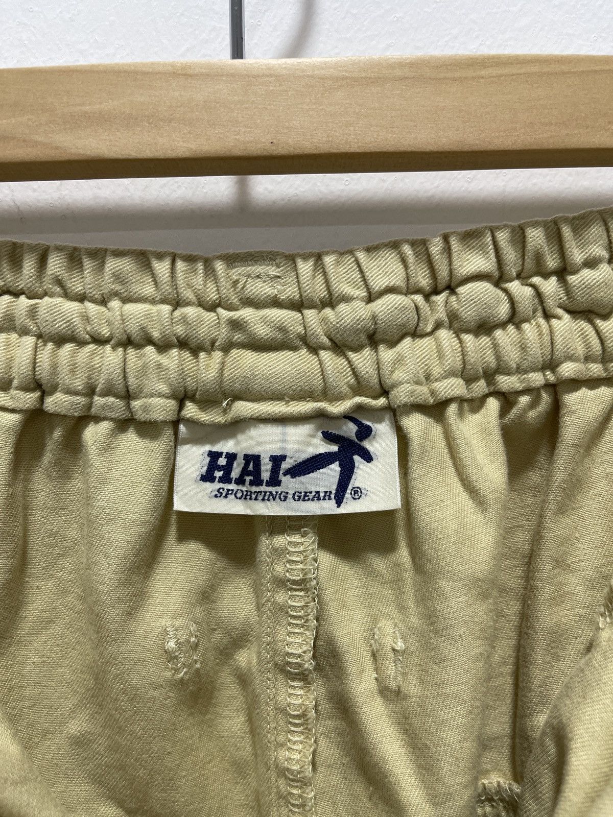 Hai Sporting Gear ISSEY MIYAKE PANTS BEIGE SIDE POCKET TROUSERS DRAWSTRING Size US 28 / EU 44 - 17 Thumbnail
