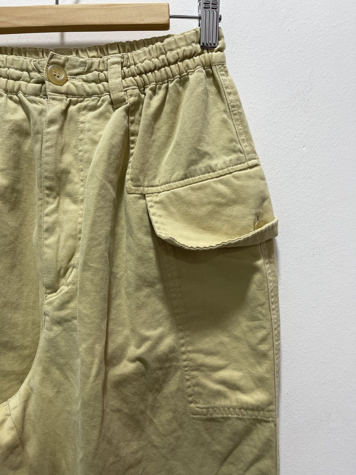 Hai Sporting Gear ISSEY MIYAKE PANTS BEIGE SIDE POCKET TROUSERS DRAWSTRING Size US 28 / EU 44 - 2 Thumbnail