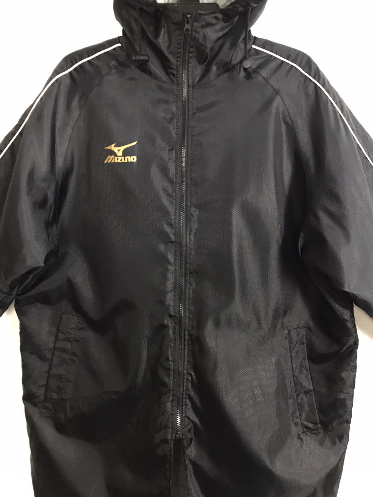 Mizuno Vtg Mizuno Parkas Double Pocket Winter Wear Jacket Hoodie Size US XL / EU 56 / 4 - 3 Thumbnail