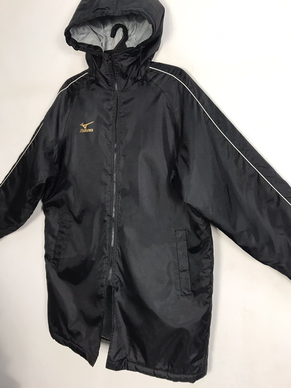 Mizuno Vtg Mizuno Parkas Double Pocket Winter Wear Jacket Hoodie Size US XL / EU 56 / 4 - 4 Thumbnail