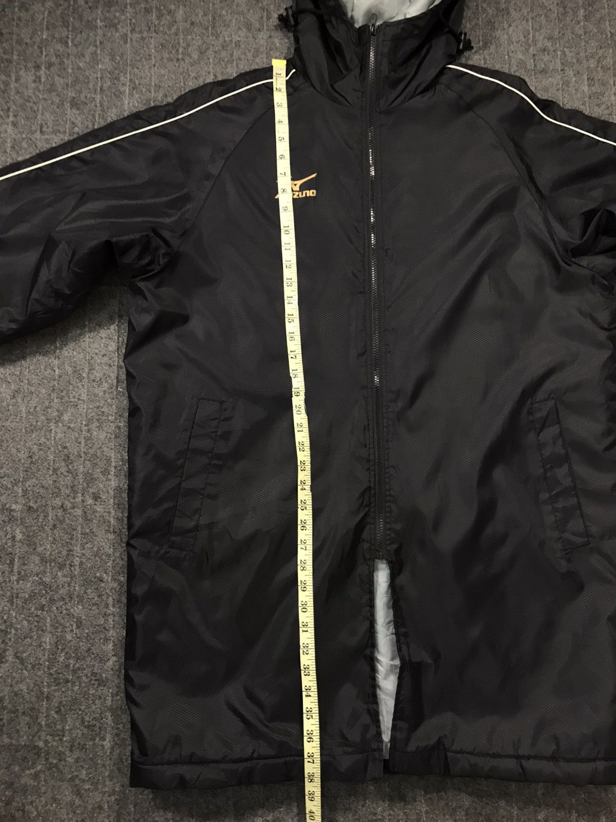Mizuno Vtg Mizuno Parkas Double Pocket Winter Wear Jacket Hoodie Size US XL / EU 56 / 4 - 14 Thumbnail
