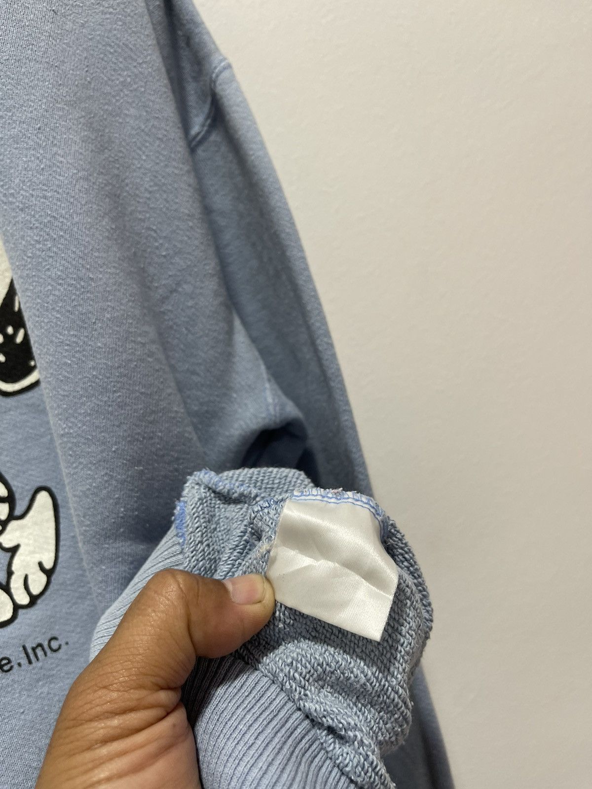 Cartoon Network × Peanuts × Vintage VINTAGE PEANUTS SNOOPY SIDE MIRROR BIG LOGO SWEATSHIRT Size US S / EU 44-46 / 1 - 13 Thumbnail