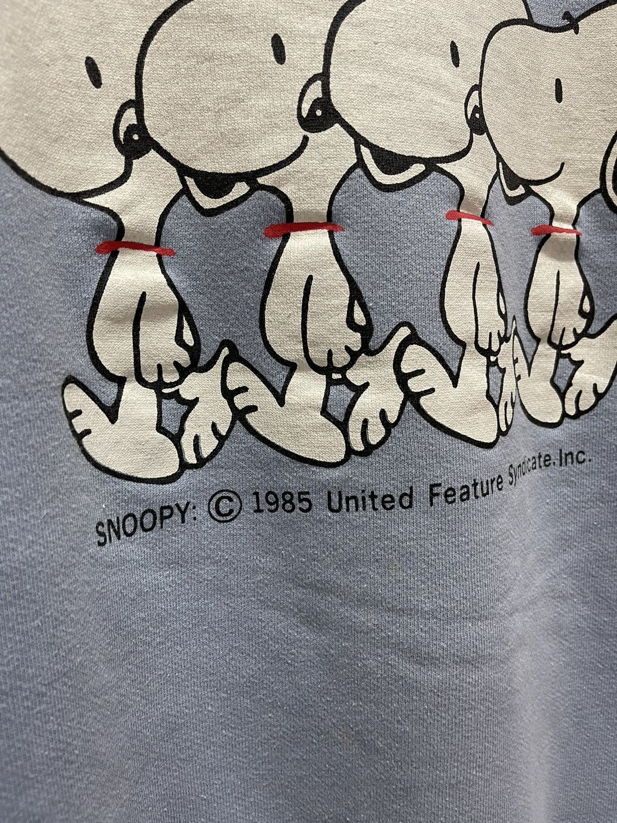 Cartoon Network × Peanuts × Vintage VINTAGE PEANUTS SNOOPY SIDE MIRROR BIG LOGO SWEATSHIRT Size US S / EU 44-46 / 1 - 3 Thumbnail