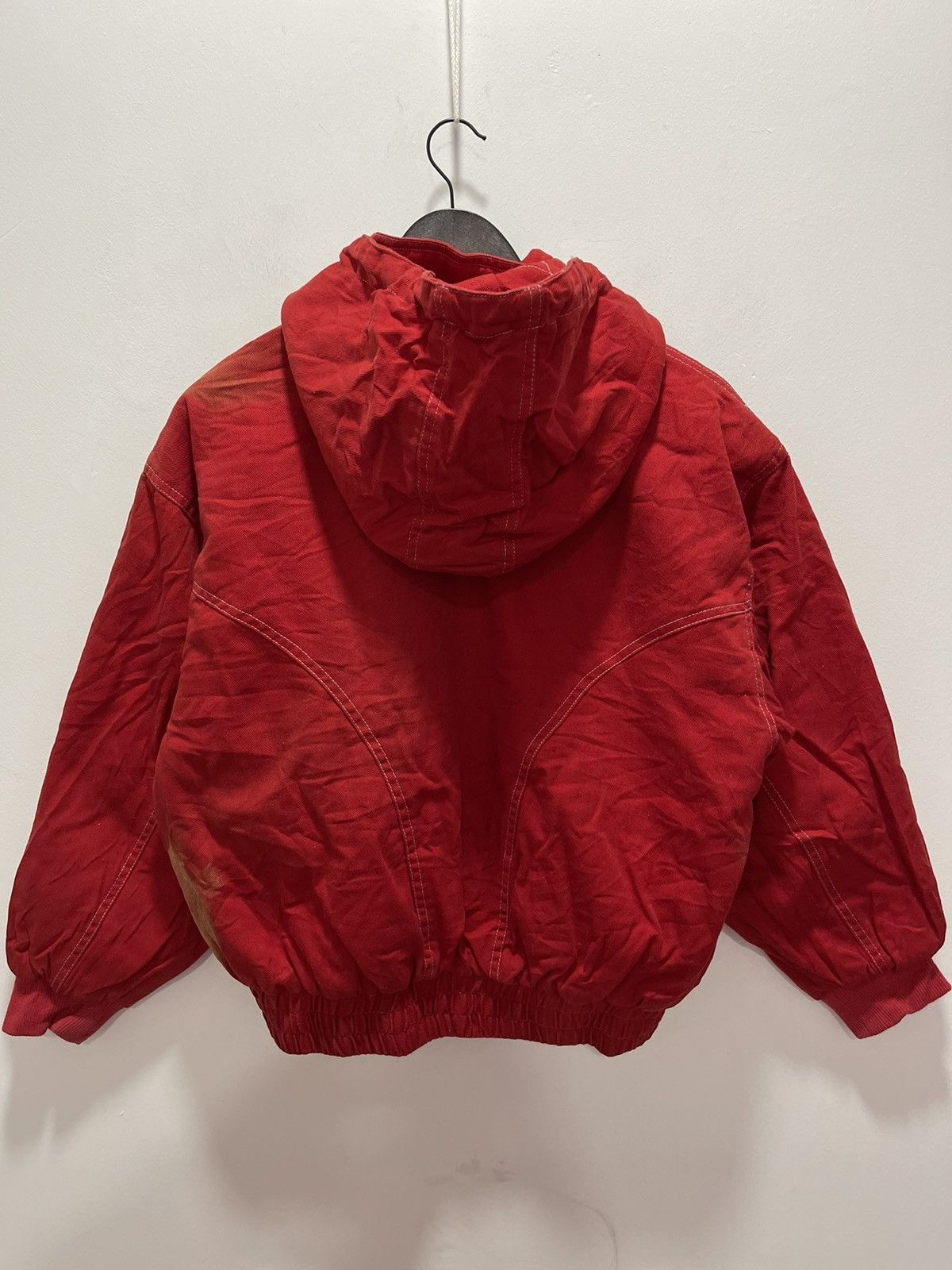 Japanese Brand VINTAGE ZE-CHRIS BLEACHED HOODIE BOMBER JACKET Size S / US 4 / IT 40 - 7 Thumbnail