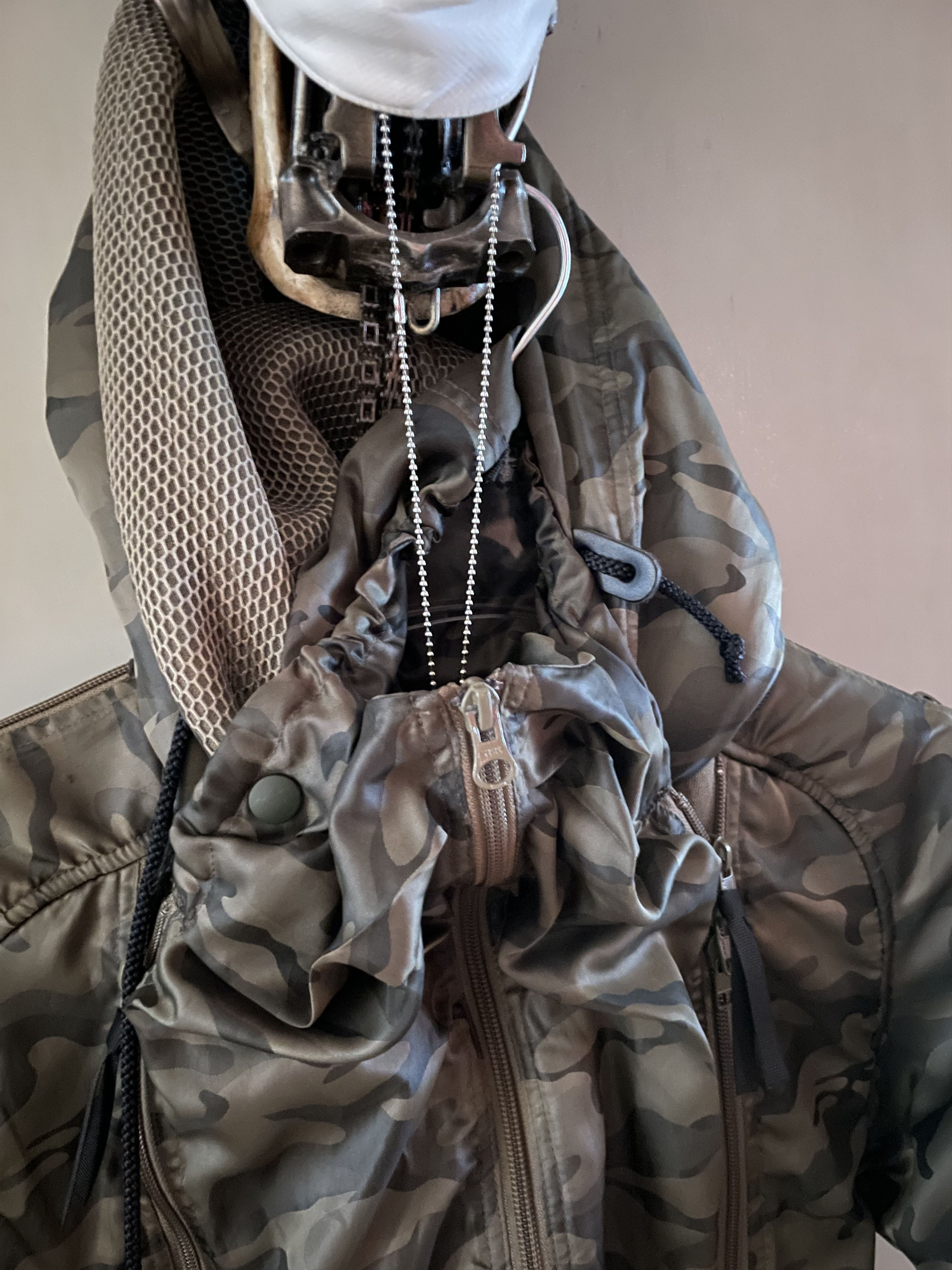 Final Home × Issey Miyake AVANTGARDE LIMITED ZIPPED CAMO BOMBER Size US M / EU 48-50 / 2 - 2 Thumbnail