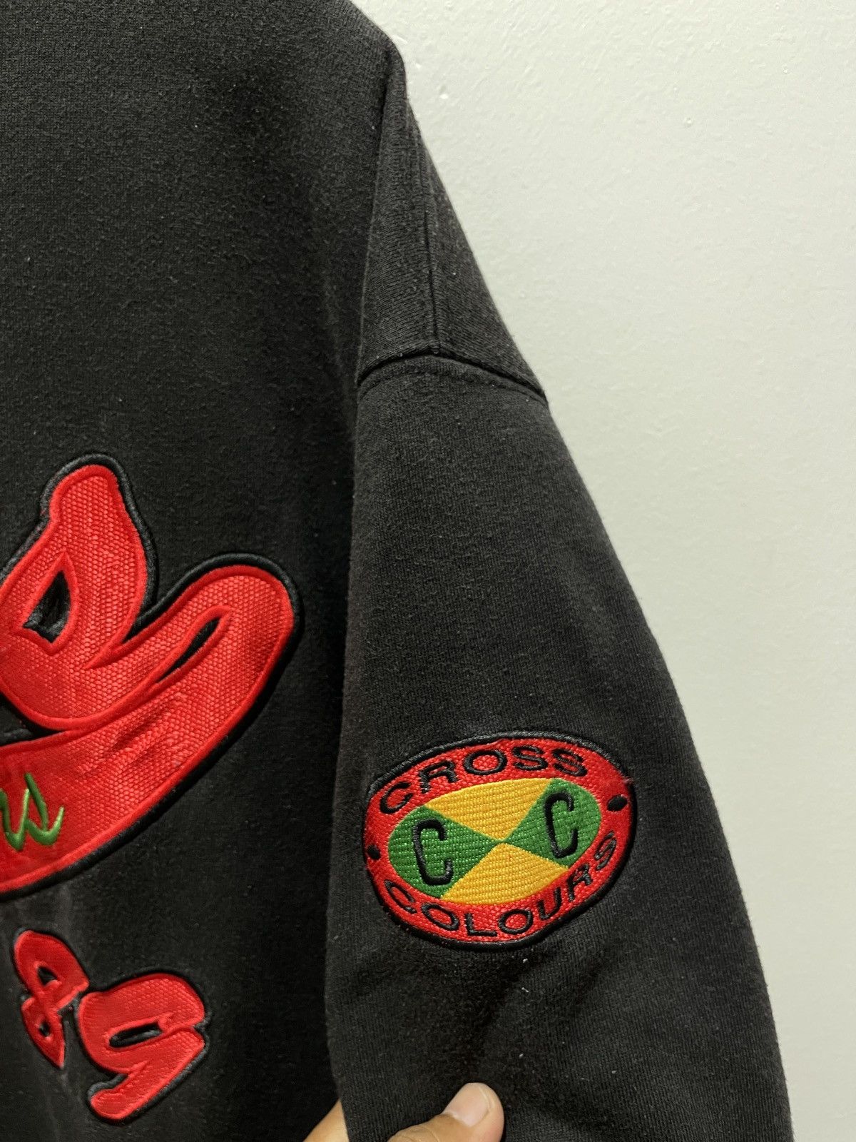 Cross Colours VINTAGE CROSS COLOURS 89 EMBROIDERY LOGO HIP HOP BAGGY STYLE Size US XL / EU 56 / 4 - 3 Thumbnail