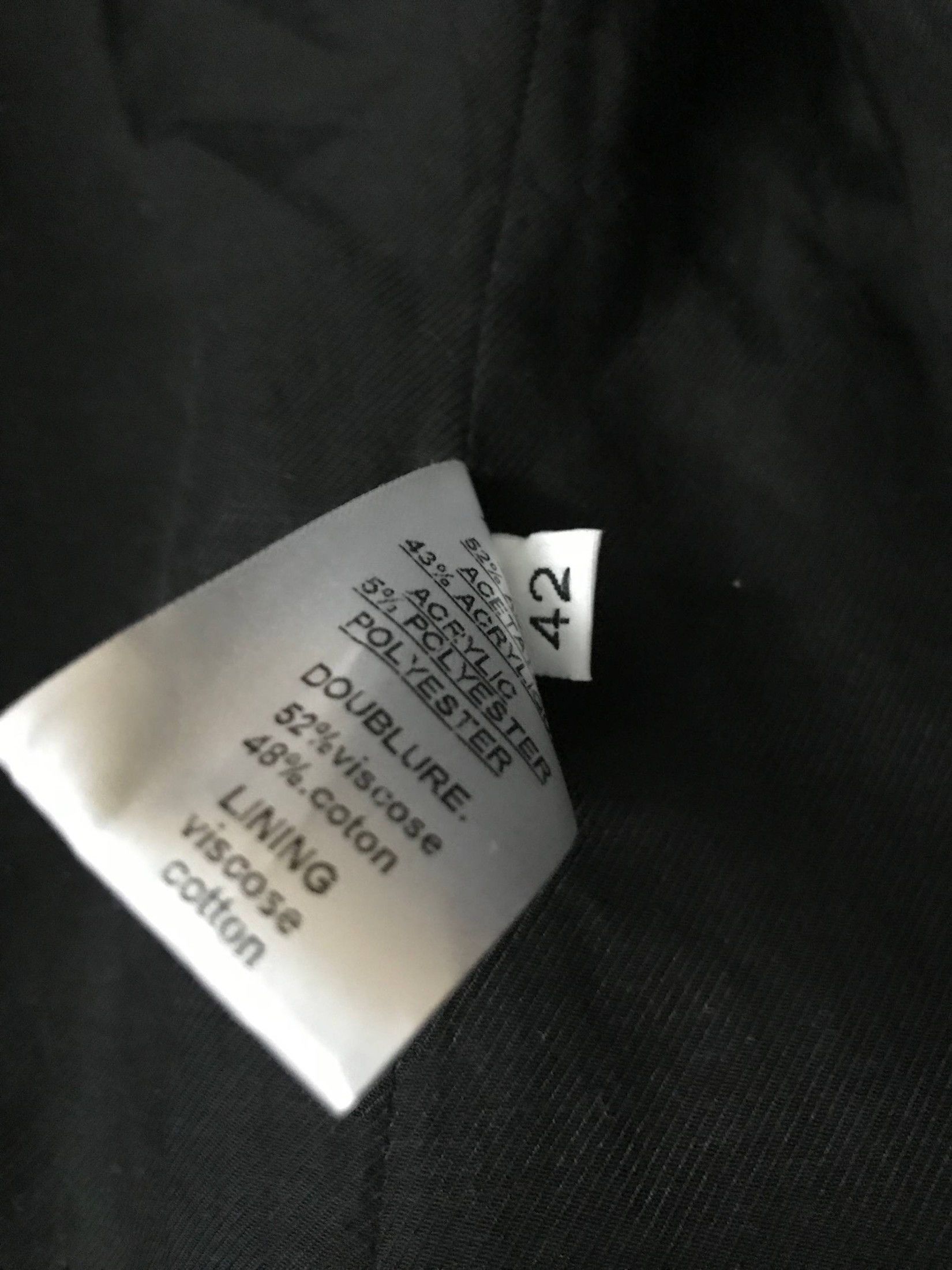 Balmain Most Rare Catwalk Art piece by Cristophe Decarnin Size US XXS / EU 40 - 9 Thumbnail