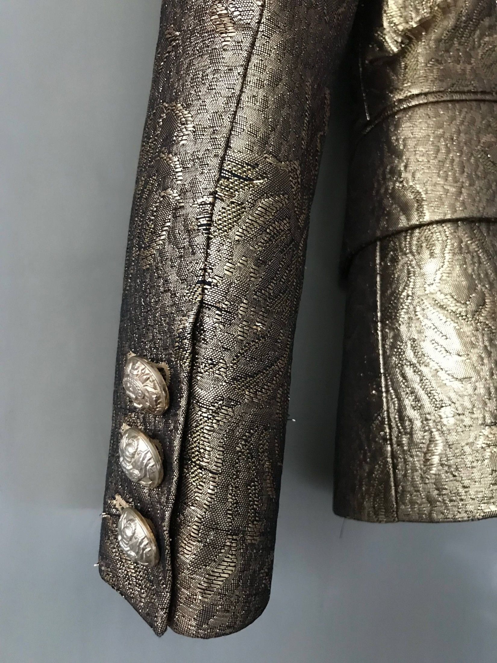 Balmain Most Rare Catwalk Art piece by Cristophe Decarnin Size US XXS / EU 40 - 1 Thumbnail