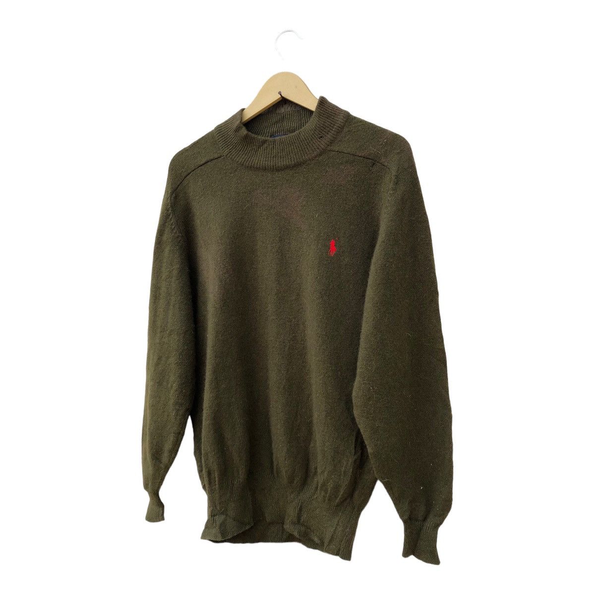 Aran Isles Knitwear × Polo Ralph Lauren × Vintage Polo By Herald Knitwear Wool Sweatshirt Sun Faded Size US L / EU 52-54 / 3 - 1 Thumbnail