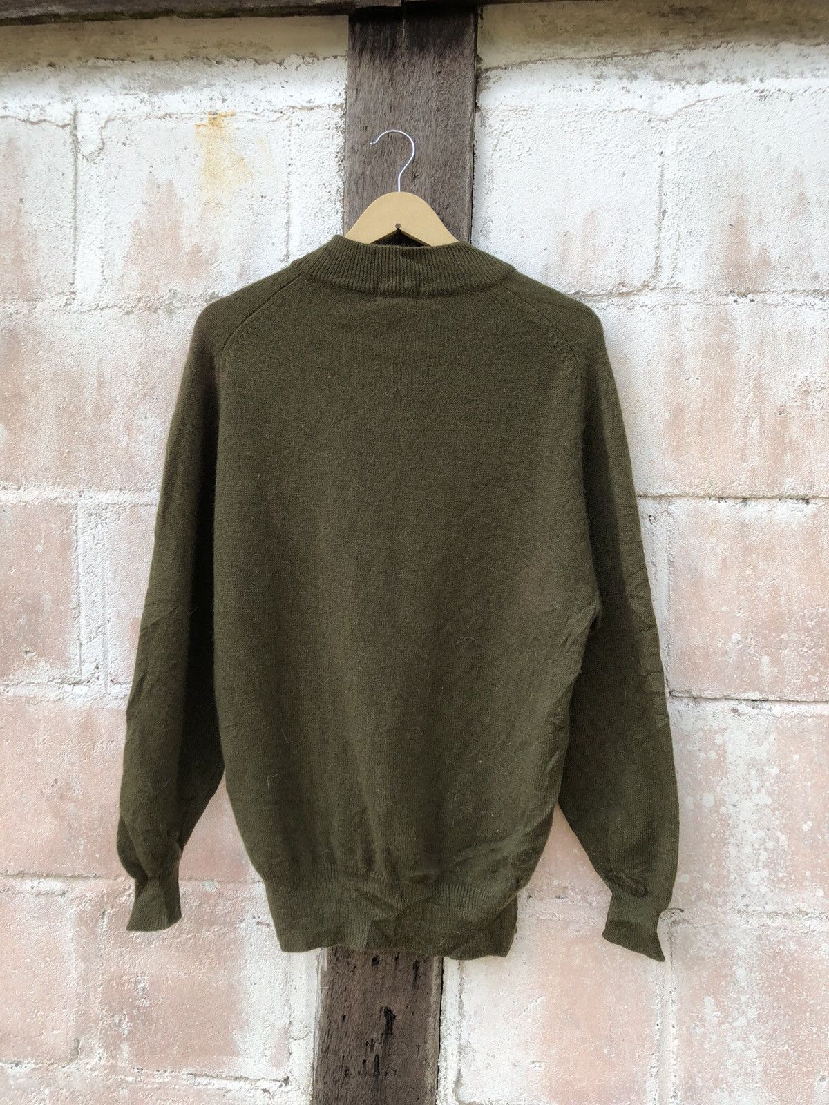 Aran Isles Knitwear × Polo Ralph Lauren × Vintage Polo By Herald Knitwear Wool Sweatshirt Sun Faded Size US L / EU 52-54 / 3 - 5 Thumbnail