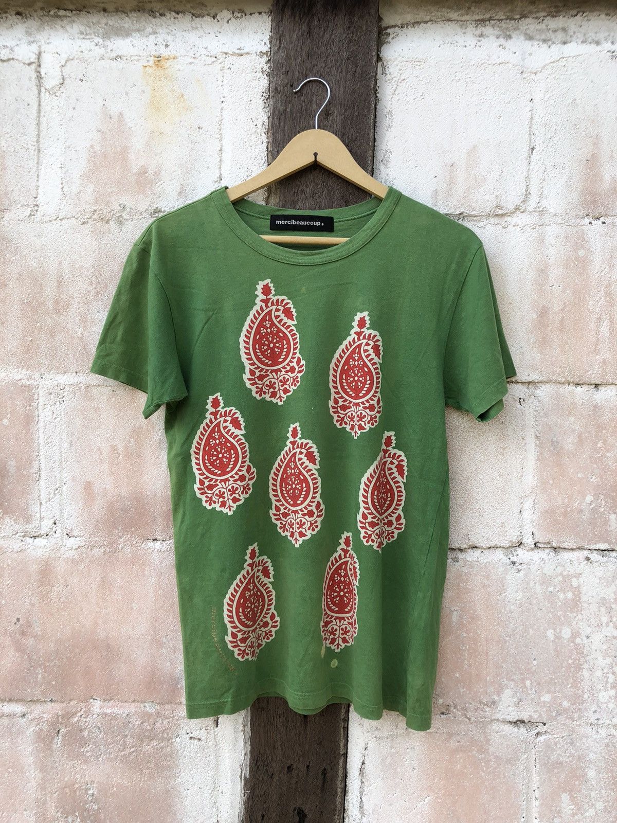 Issey Miyake × mercibeaucoup Mercibeaucoup Issey Miyaki Design Paislee T Shirt Size US S / EU 44-46 / 1 - 3 Thumbnail