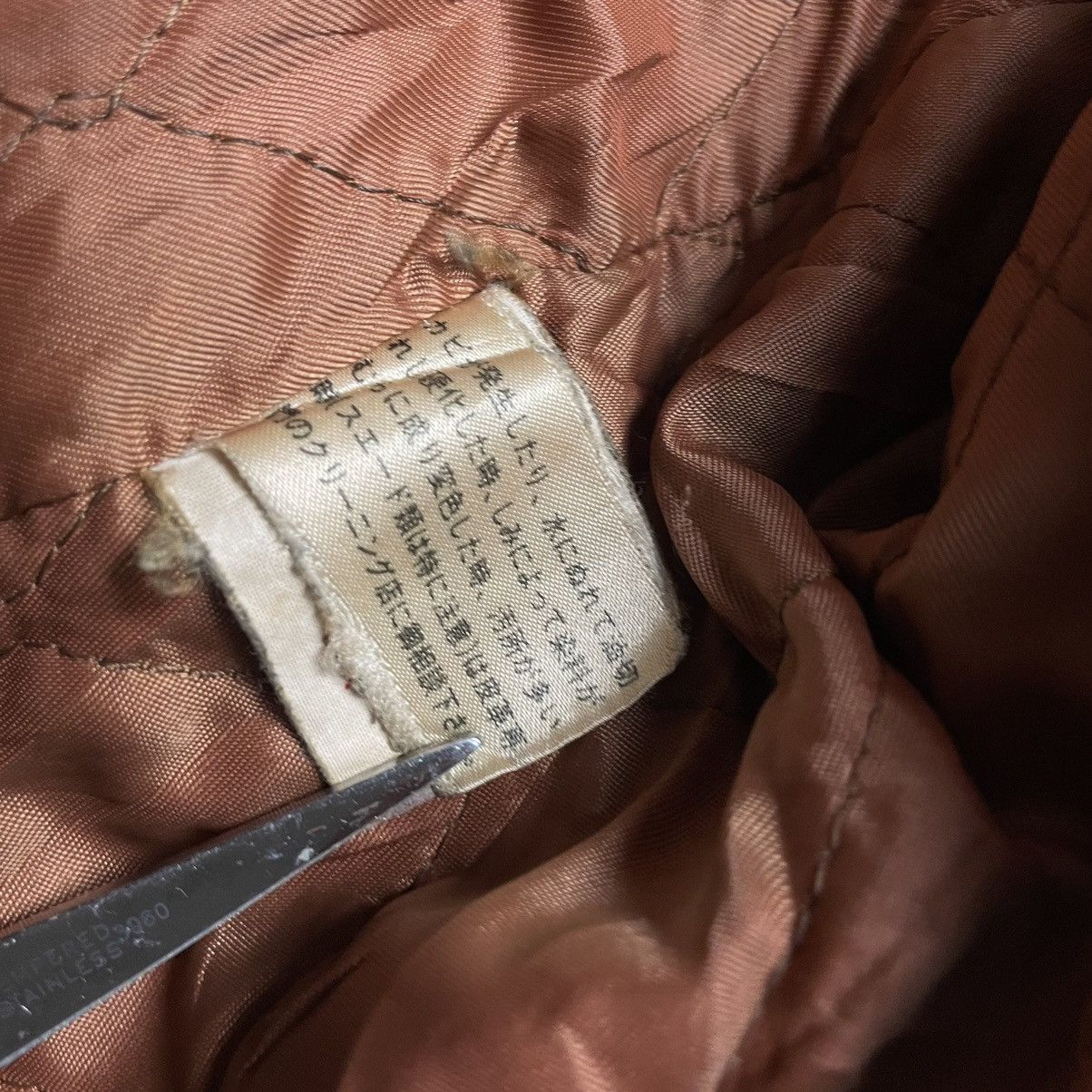 Mr. Junko MR JUNKO SUEDE COWHIDE LEATHER SLEEVE BOMBER JACKET Size US L / EU 52-54 / 3 - 13 Thumbnail