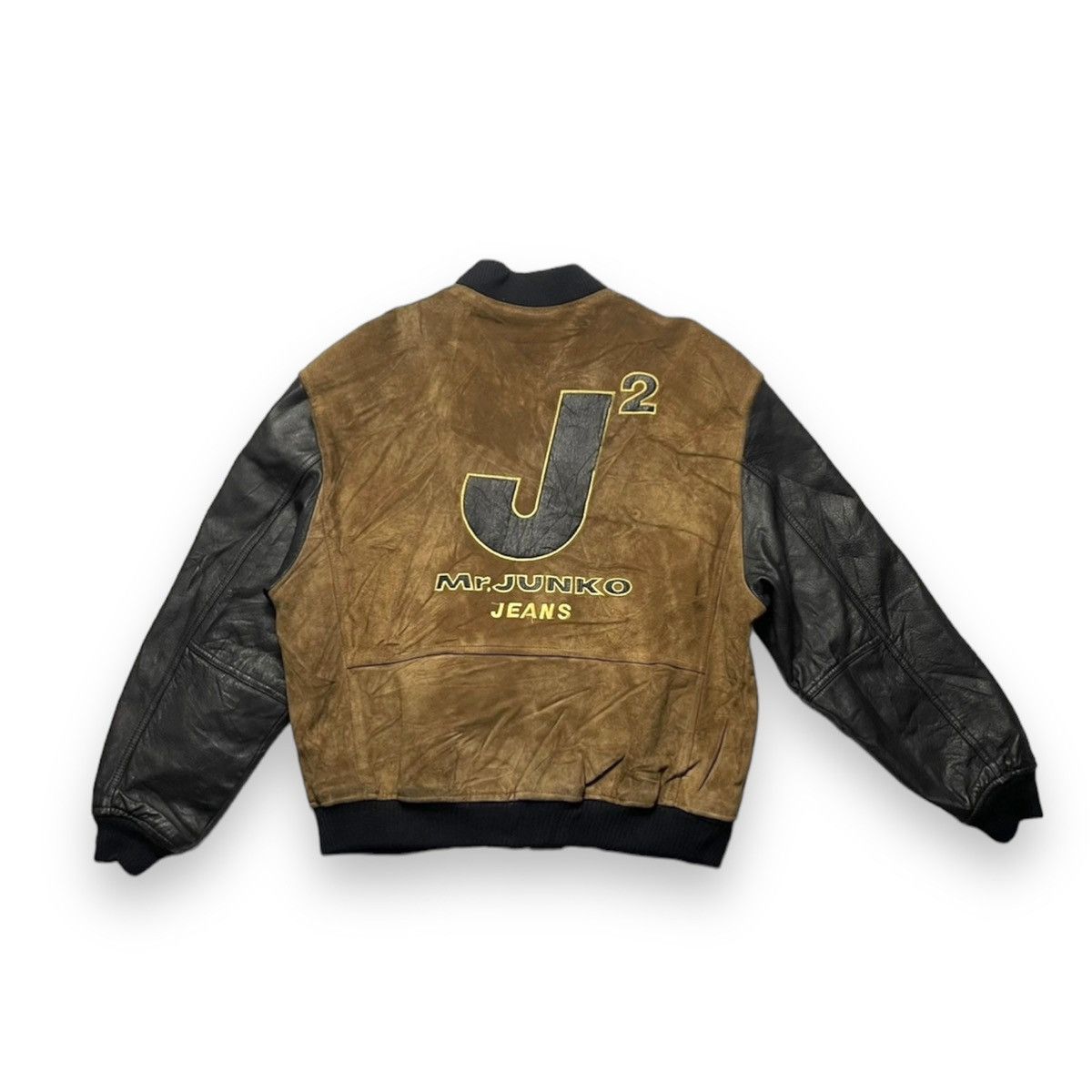 Mr.Junko Jeans Blk Leather Coat | eBay
