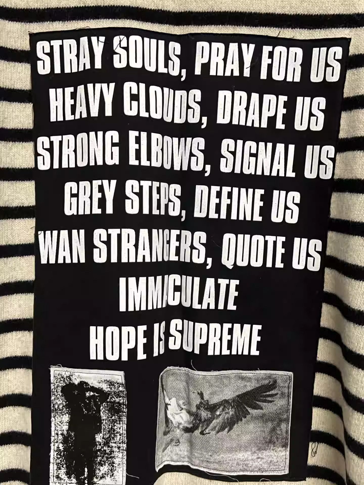 Raf Simons Raf Simons striped patch long sleeve Size US M / EU 48-50 / 2 - 4 Thumbnail