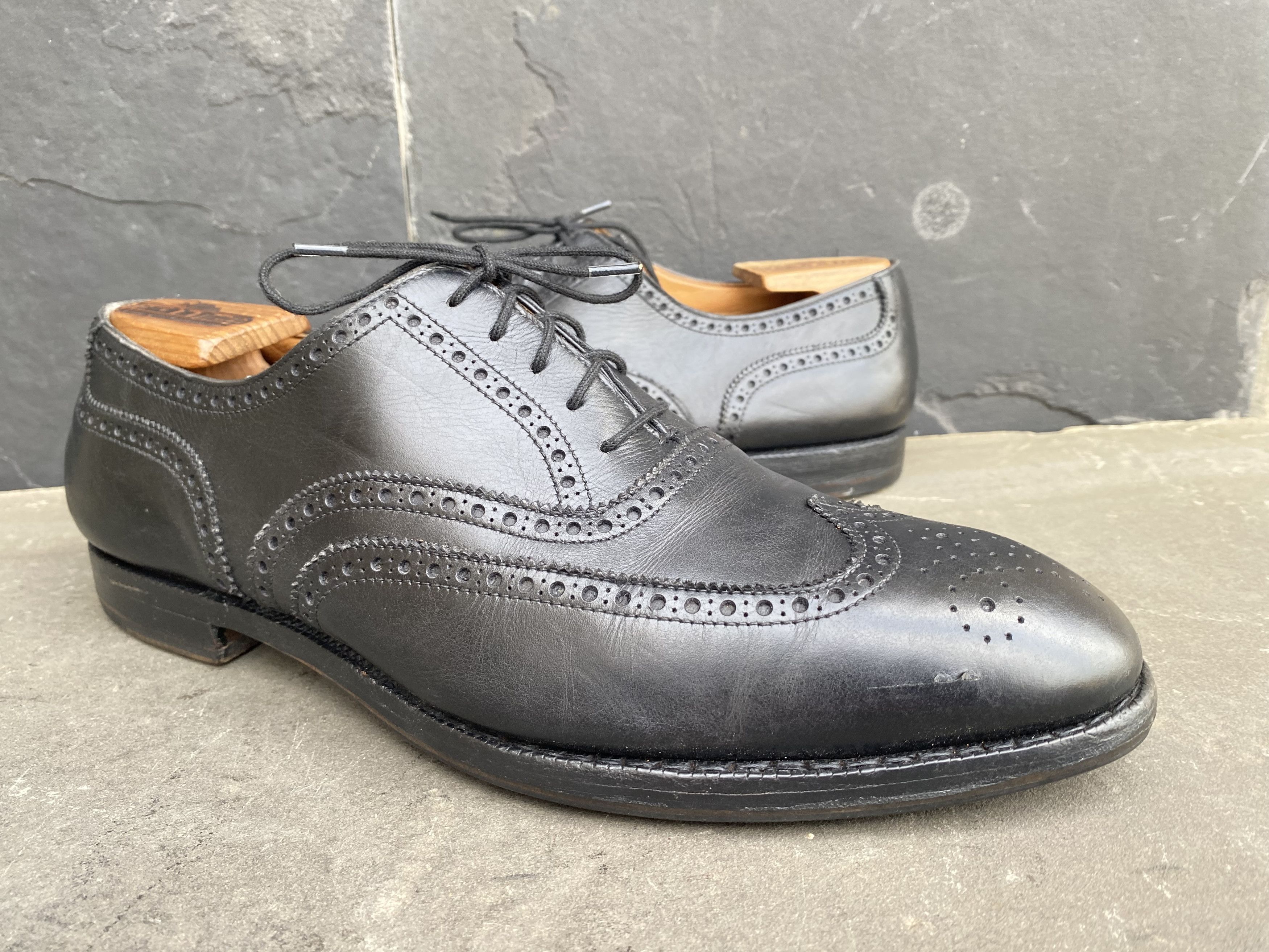 Crockett & Jones Crockett & Jones Hand Grade Downing Full-Brogue ...